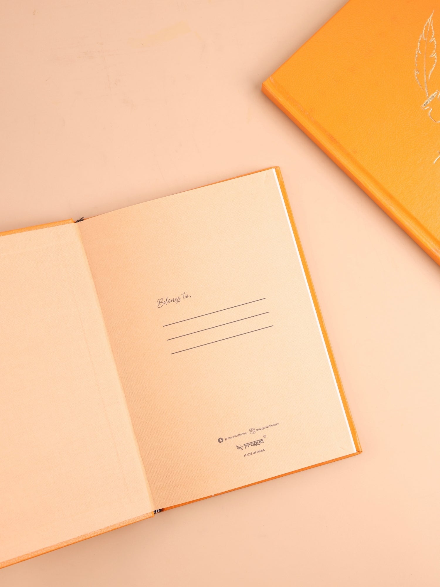 PVC Cased Notebook Journal | A5 | 192 Pages | Ruled & Plain | 90 GSM Paper | Hard Cover