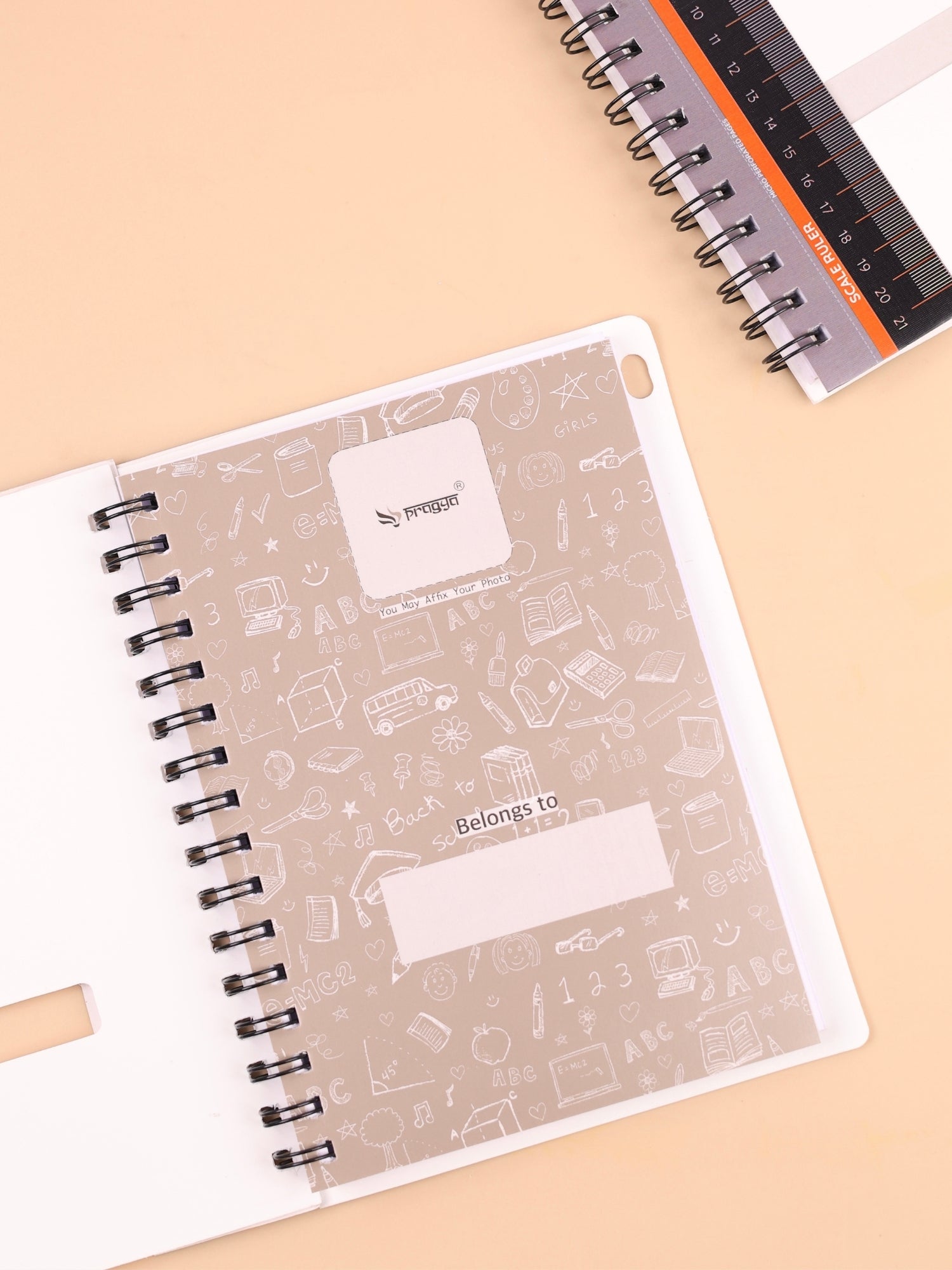 Multi-Subject Wire O Notebook | A5 & B5 | Textured Cover