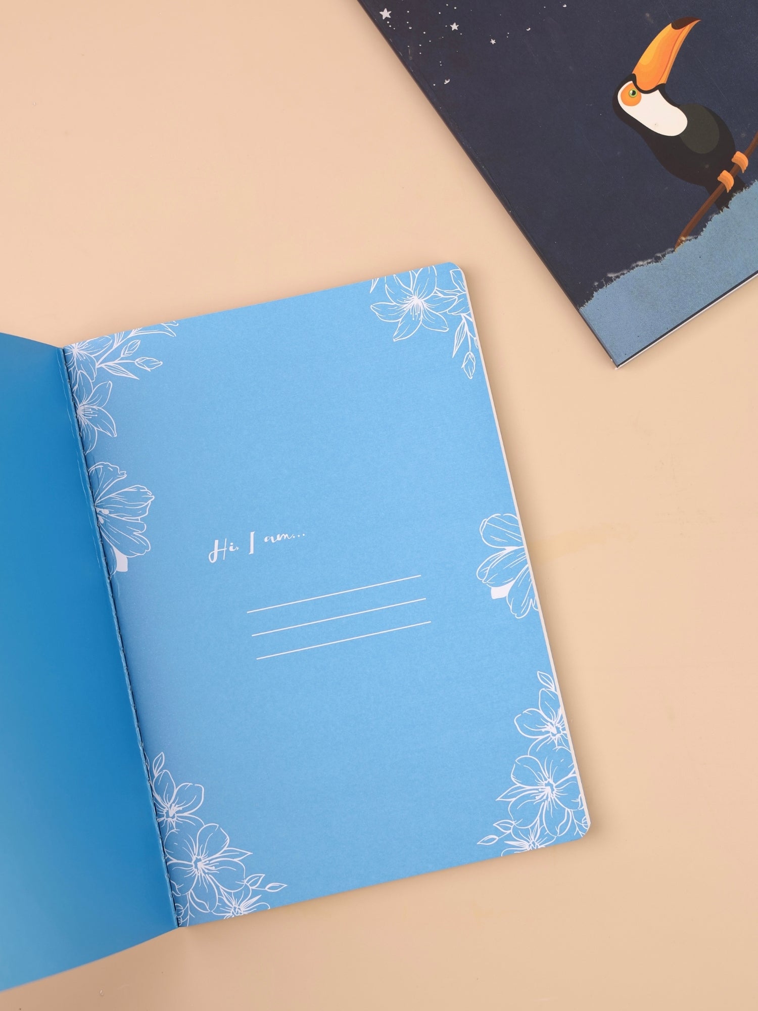 Velvet Finish Journal Notebook | Premium Cover | Pack of 2