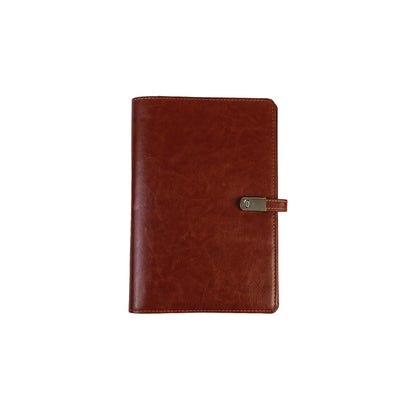 Pragya A5 Leather Journal Travel Organizer Magnetic Closure - with Multiple Pockets