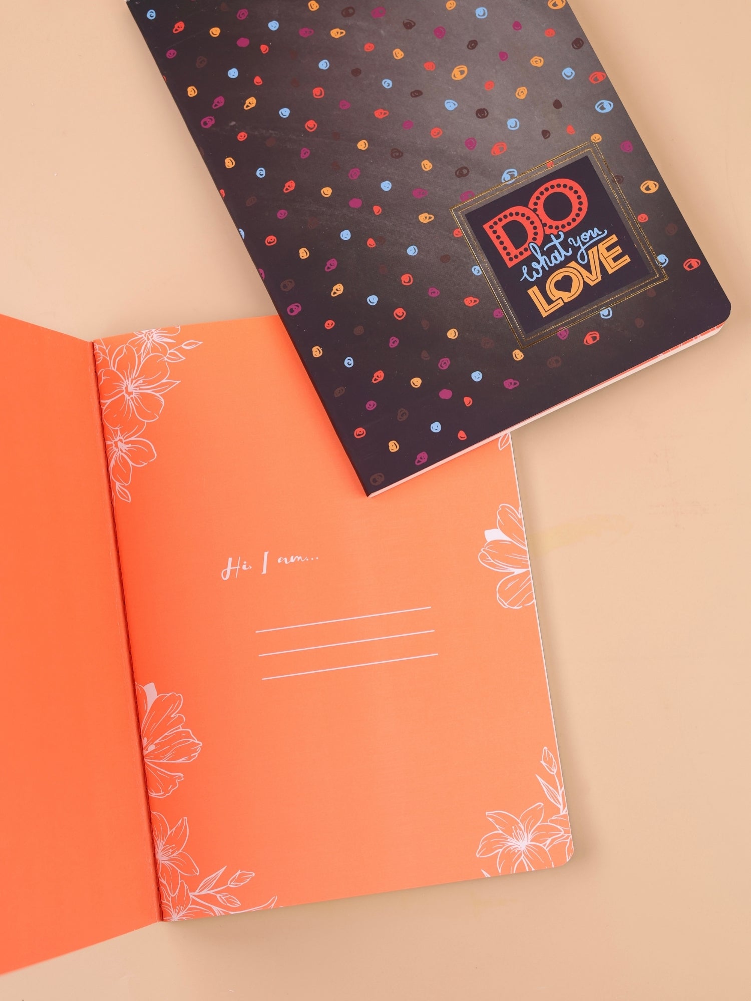 Velvet Finish Journal Notebook | Premium Cover | Pack of 2