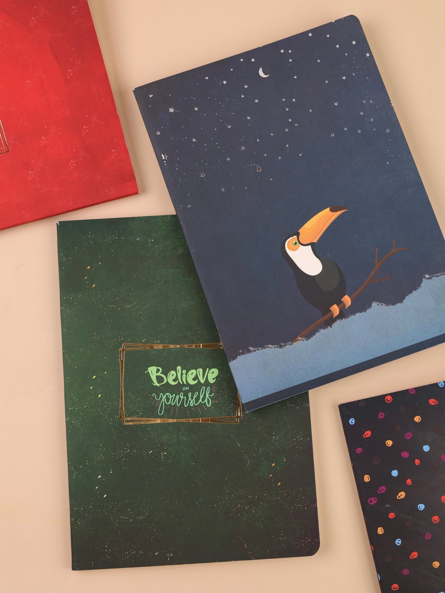 Velvet Finish Journal Notebook | Premium Cover | Pack of 2