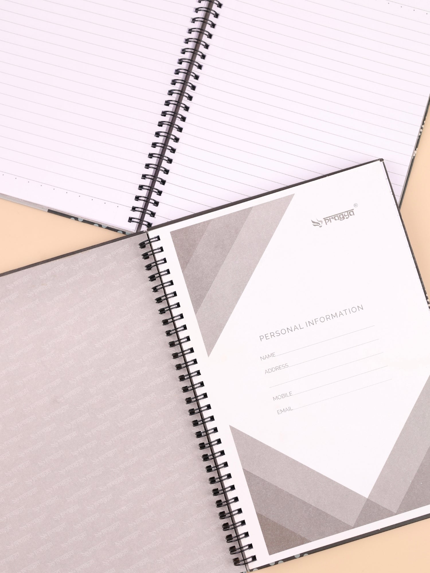 Spiral Notebook for 6 Subjects | Hard Cover | Single Ruled | 300 Pages