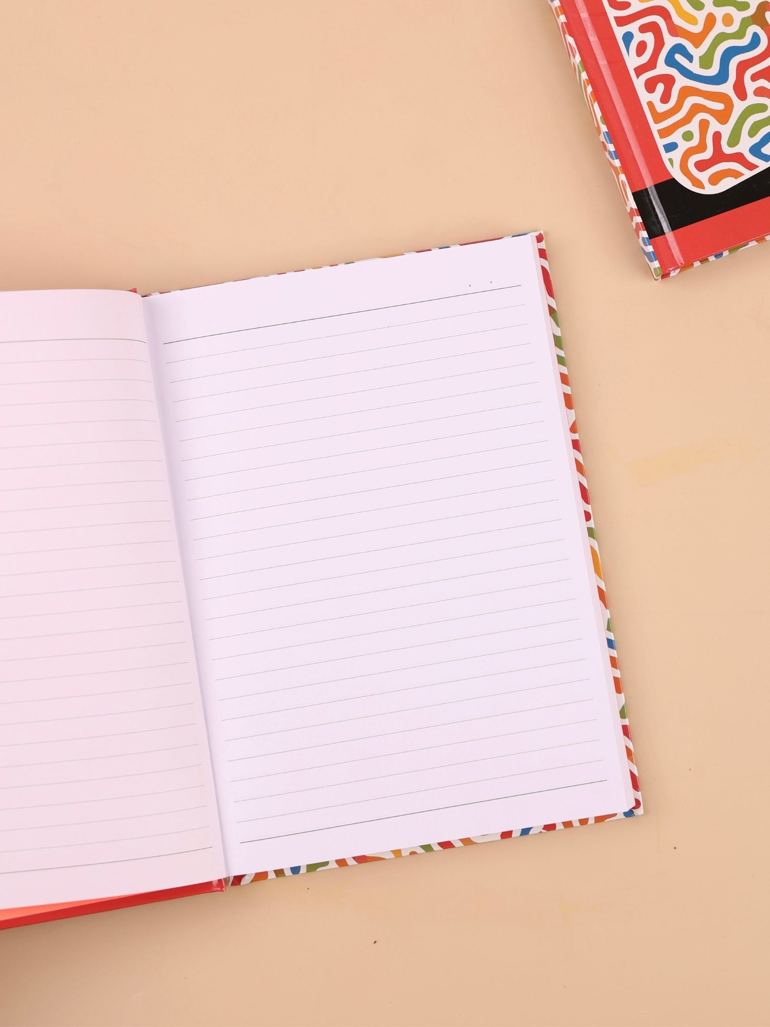 A5 Hardbound Notebook – 192 Ruled Pages | 70 GSM Smooth Paper | Pack of 2