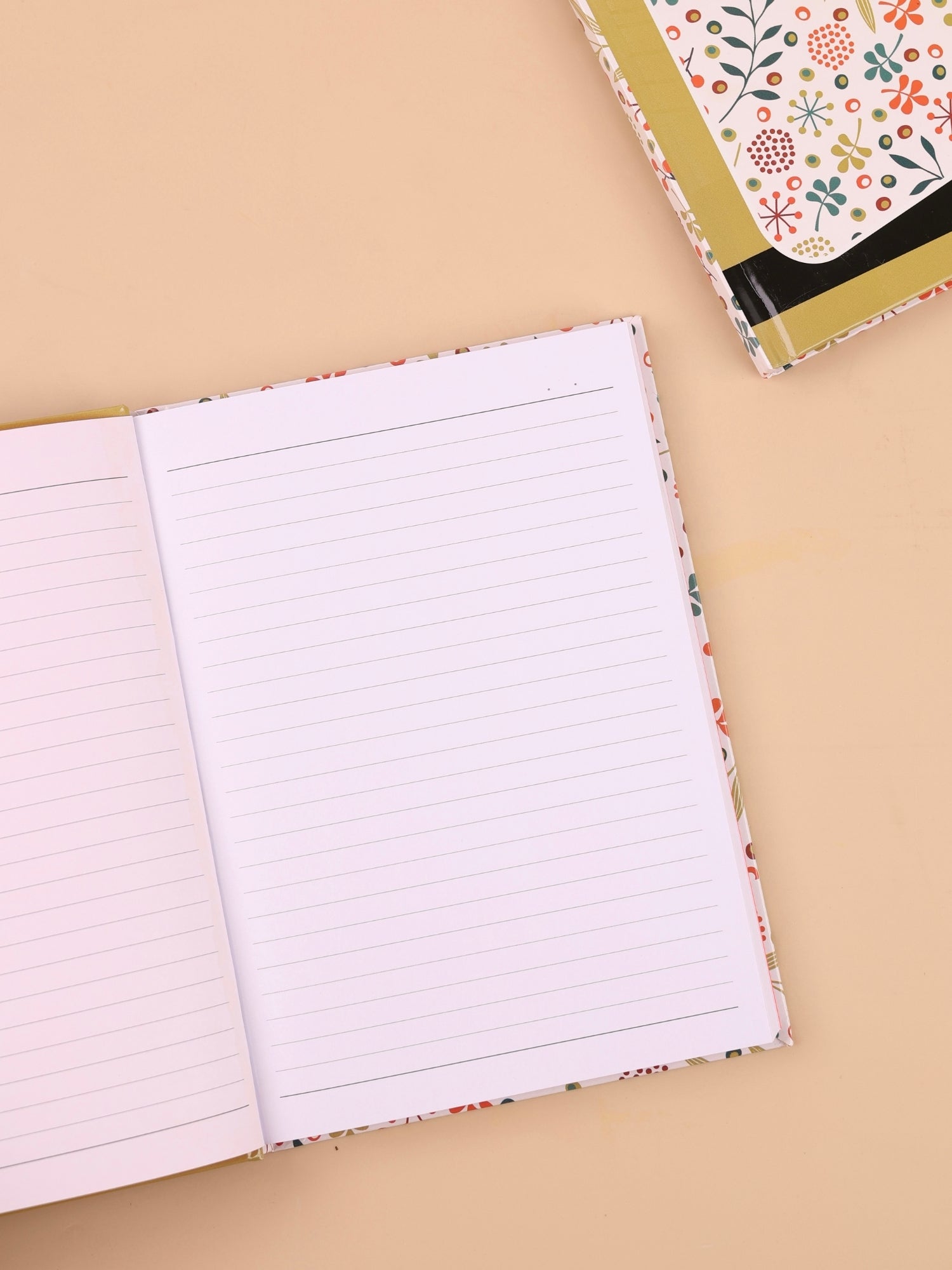 A5 Hardbound Notebook – 192 Ruled Pages | 70 GSM Smooth Paper | Pack of 2