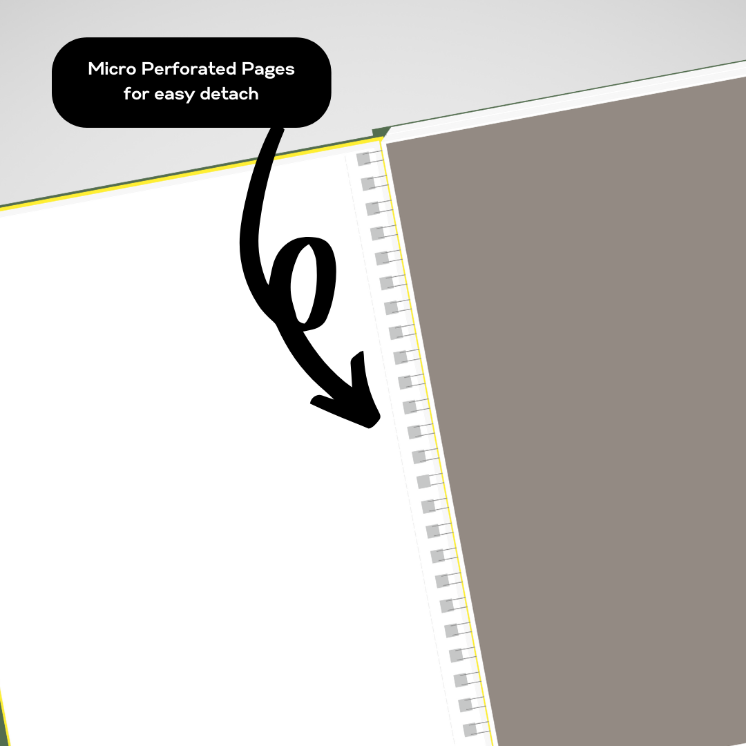 Pragya Office Pro Wire-O | 5 Subject Notebook B5 (17.5 x 25 CM) | 300 Pages | Premium Quality | Durable Covers for Office Notes & Professional Use