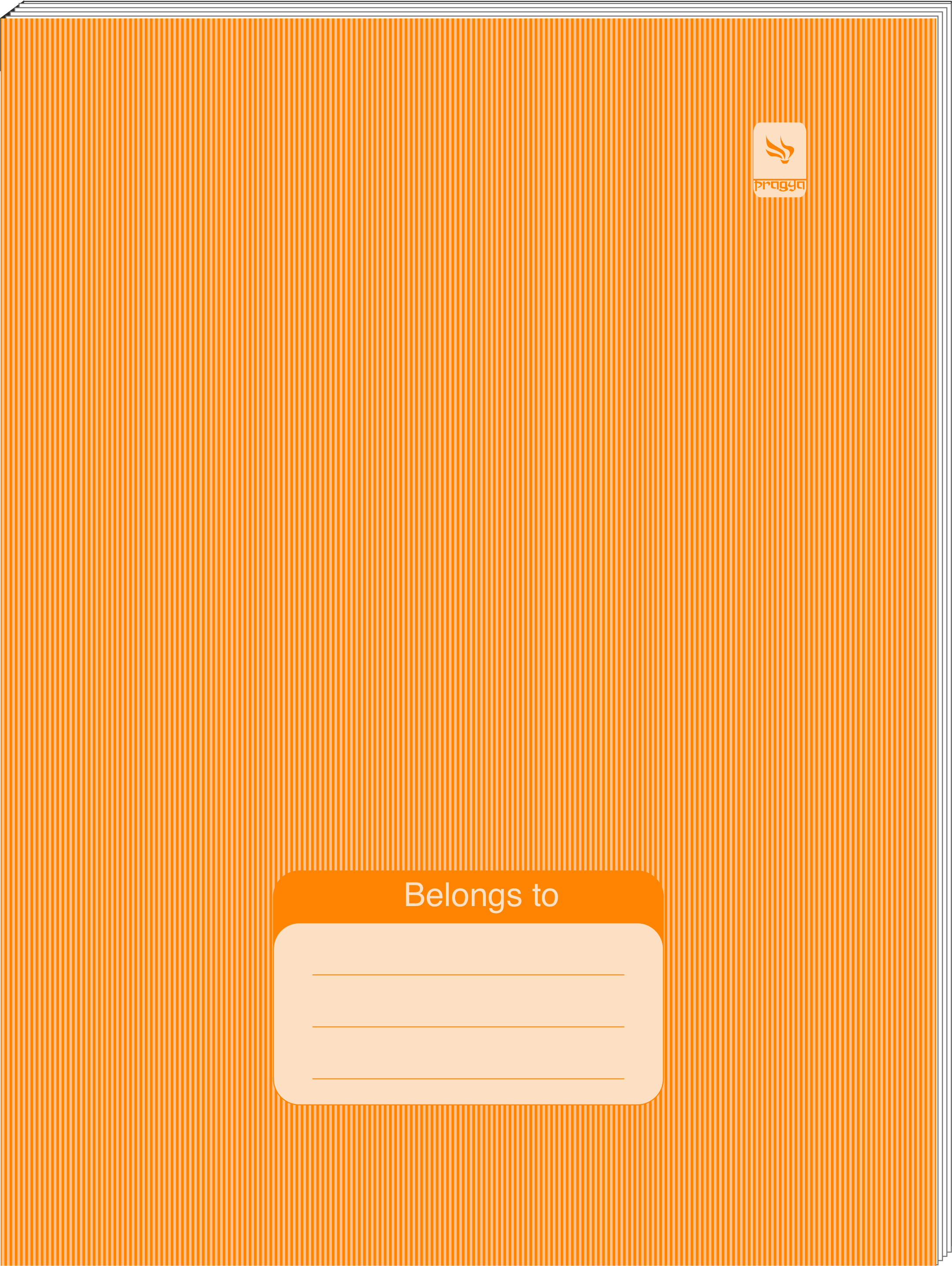 Pragya Luxe Series Notebook – 24cm x 18cm, 172 Pages, Thread Sewn Binding, Hard Cover – Notebook for School & Office Use | Pack of 4