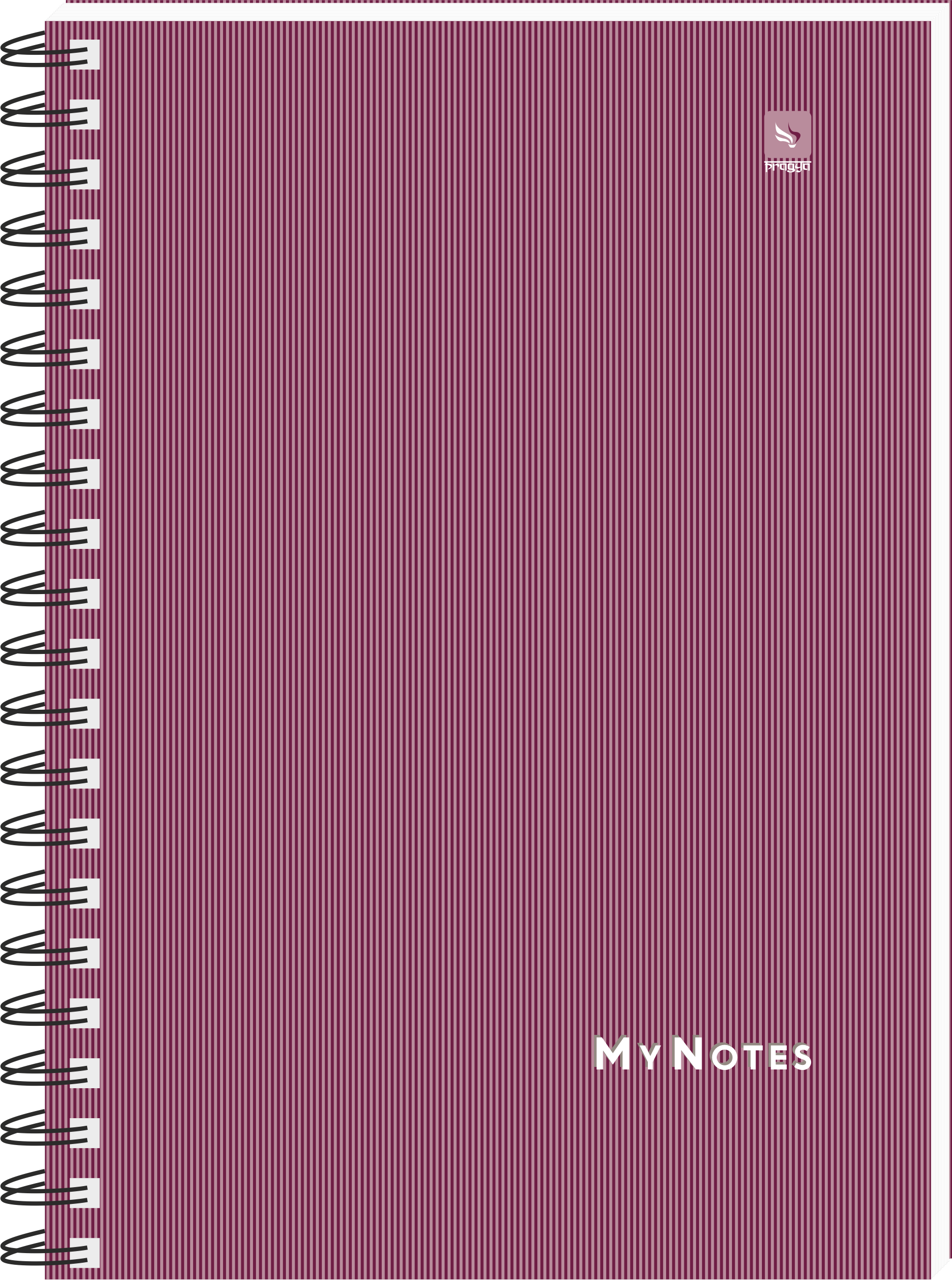 Pragya B5 Wire-O Notebook (160 Pages, Ruled/Plain)| Premium Wire Bound | Smooth Writing Paper | Ideal for School, Office & Personal Use (Pack of 6)