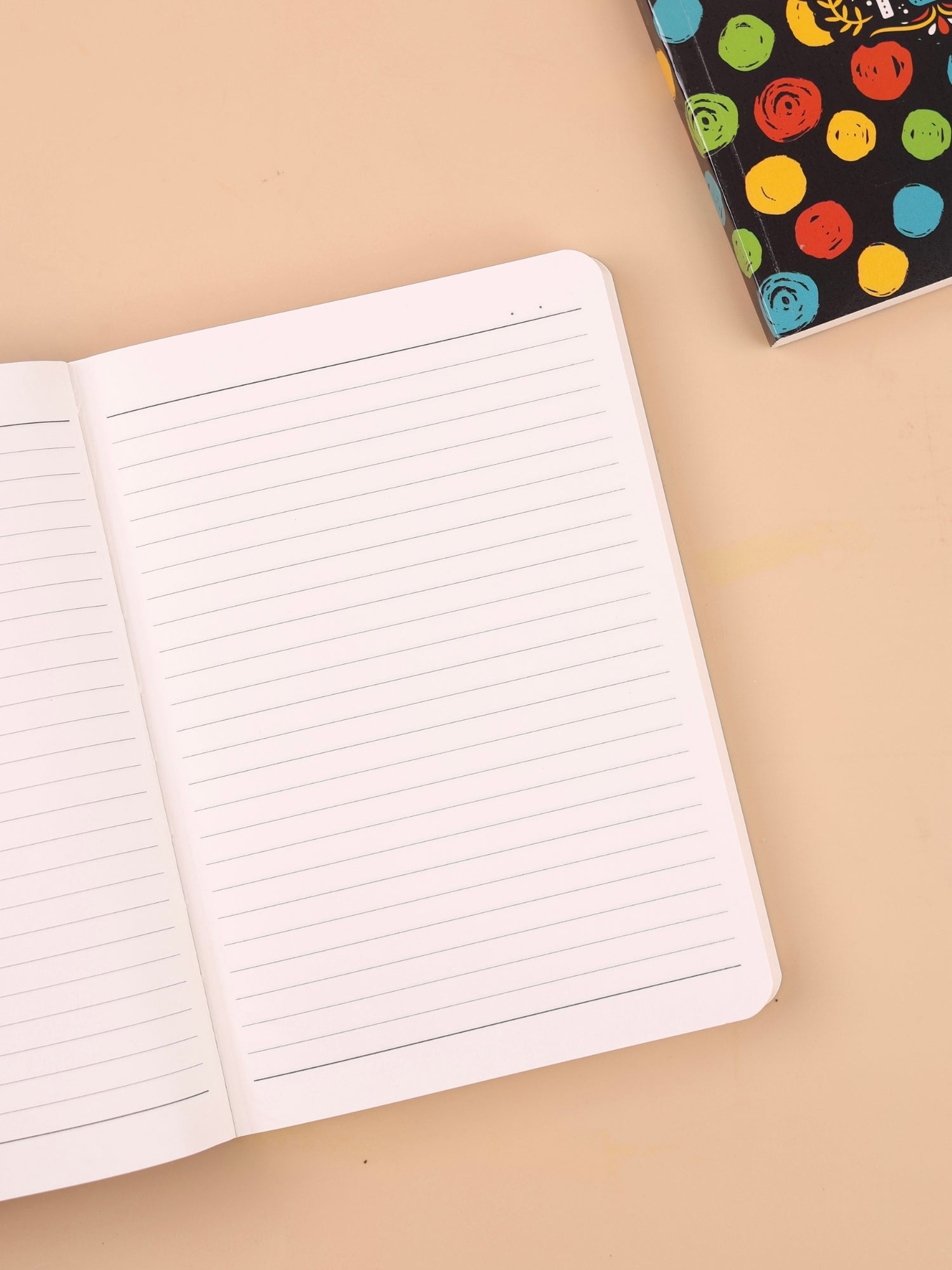 A5 Journal Notebook – Soft Cover | 192 Ruled Pages | 80 GSM Ivory Paper | Pack of 2