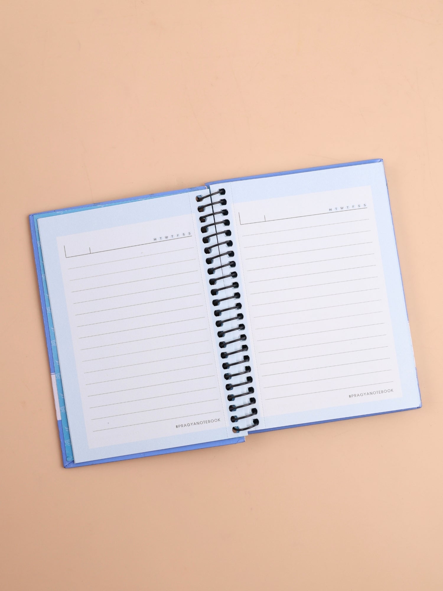 Micro Neon A6 Notebook | Spiral Hard Cover | 140 Shaded Pages