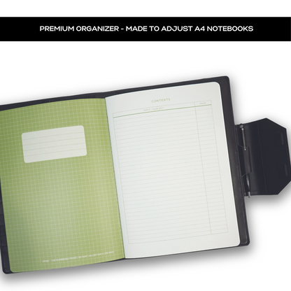 Pragya Premium Leatherette A4 Notebook Organizer: Elevate Your Professional Style