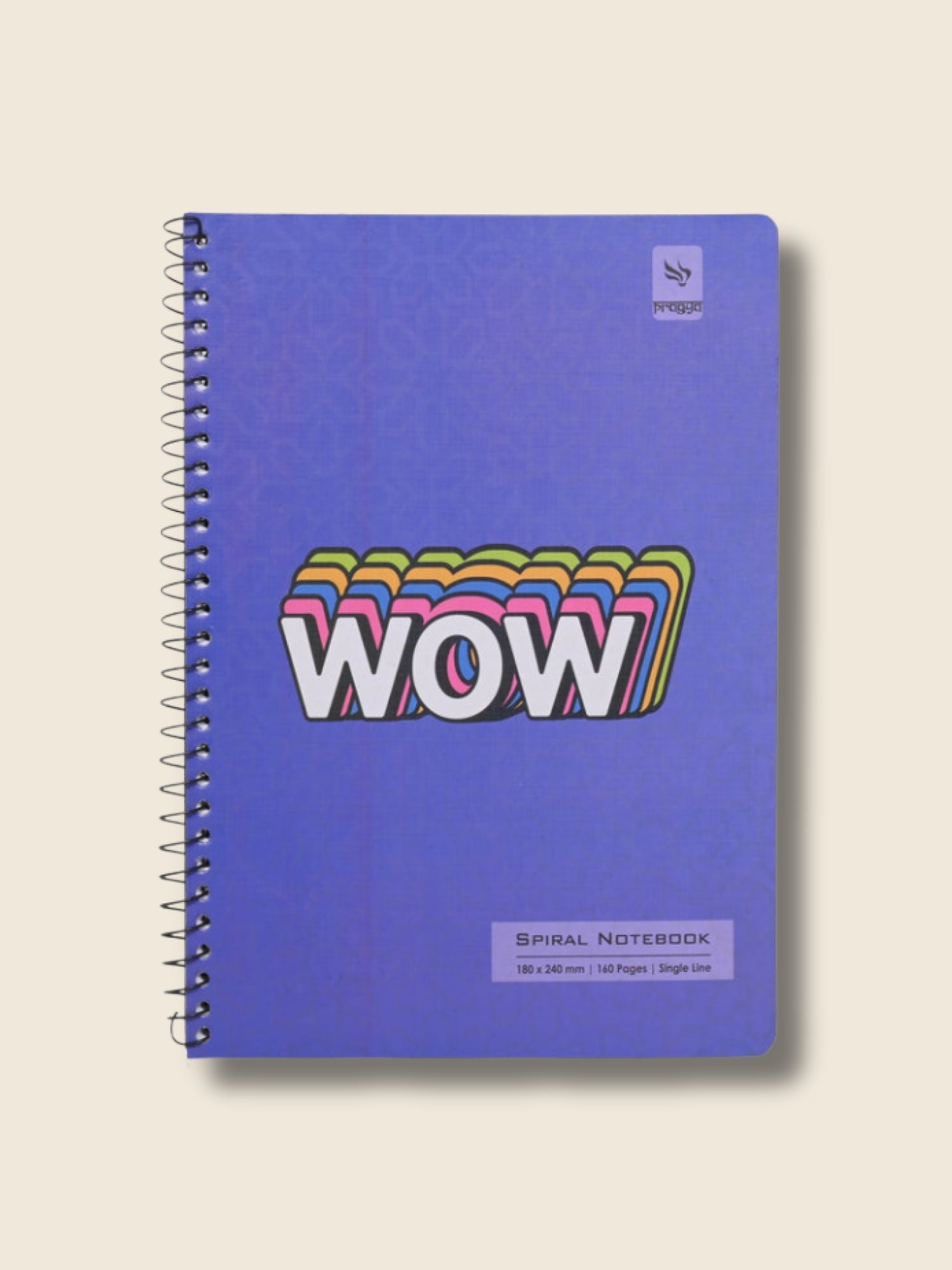 Spiral Notebook | 160 & 300 Pages | B5 | Soft Cover | Metal Wire Bound | Pack of 4