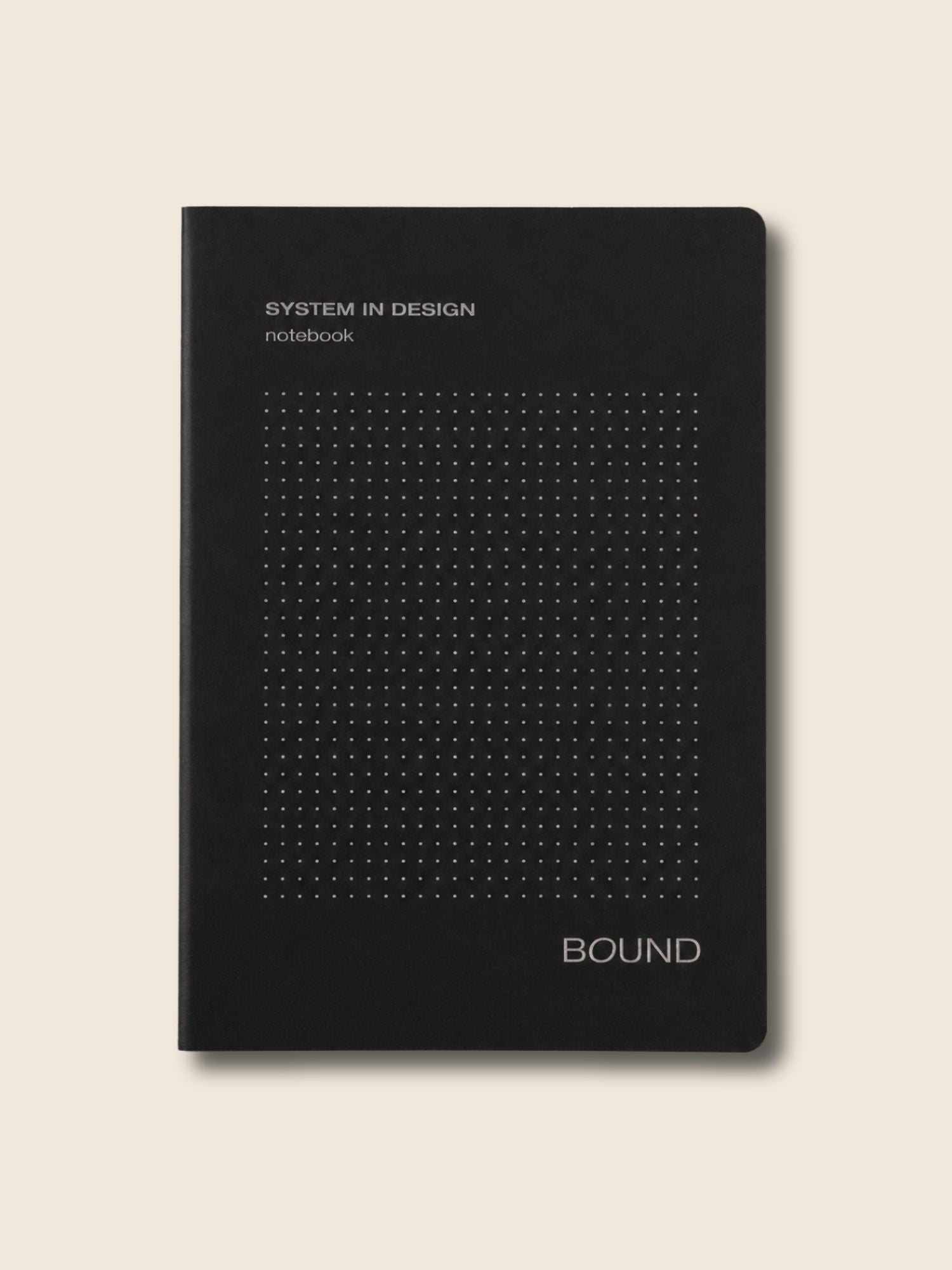 Bound Series Notebook | A4 | Soft Cover | 120 Pages | 80 GSM Natural Shade Paper | Black