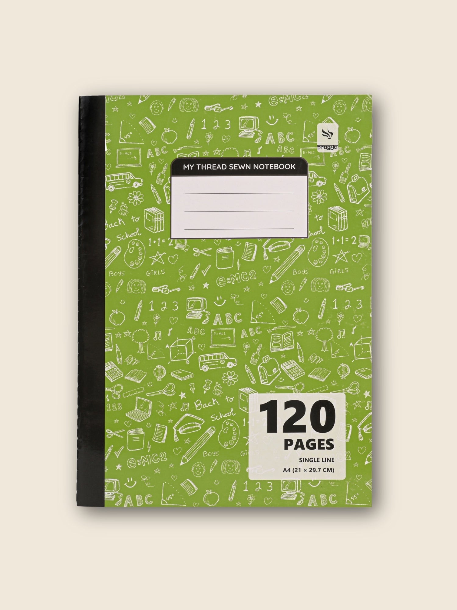 Thread Sewn School Notebook | A4 | Ruled & Unruled