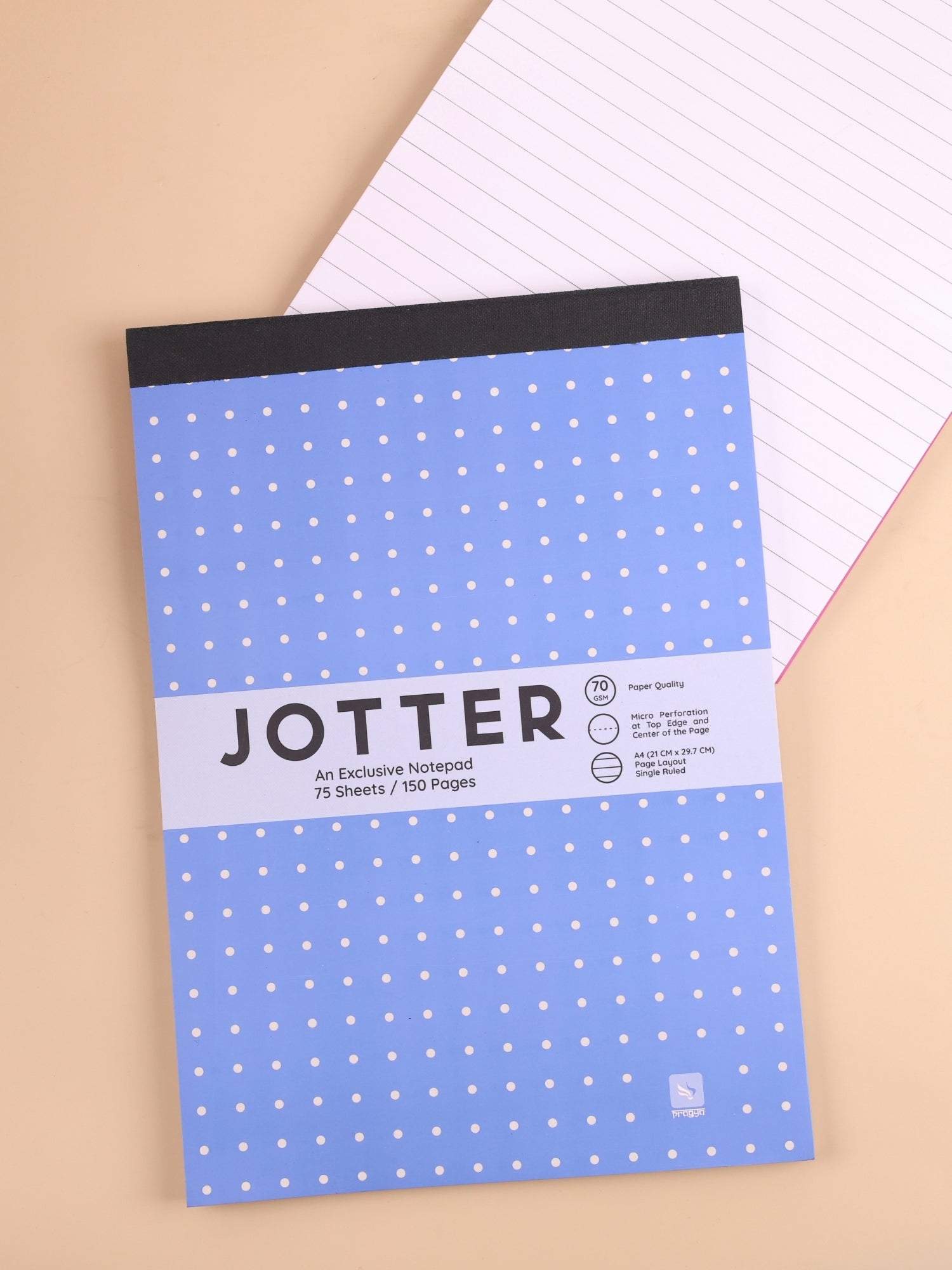 A4 Jotter Note Pad – 150 Pages | Single Ruled | Pack of 6