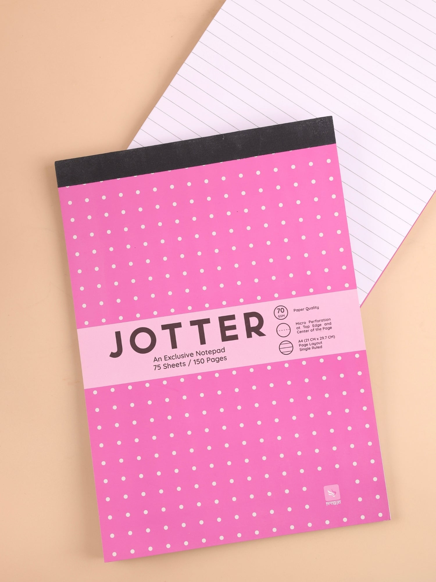 A4 Jotter Note Pad – 150 Pages | Single Ruled | Pack of 6