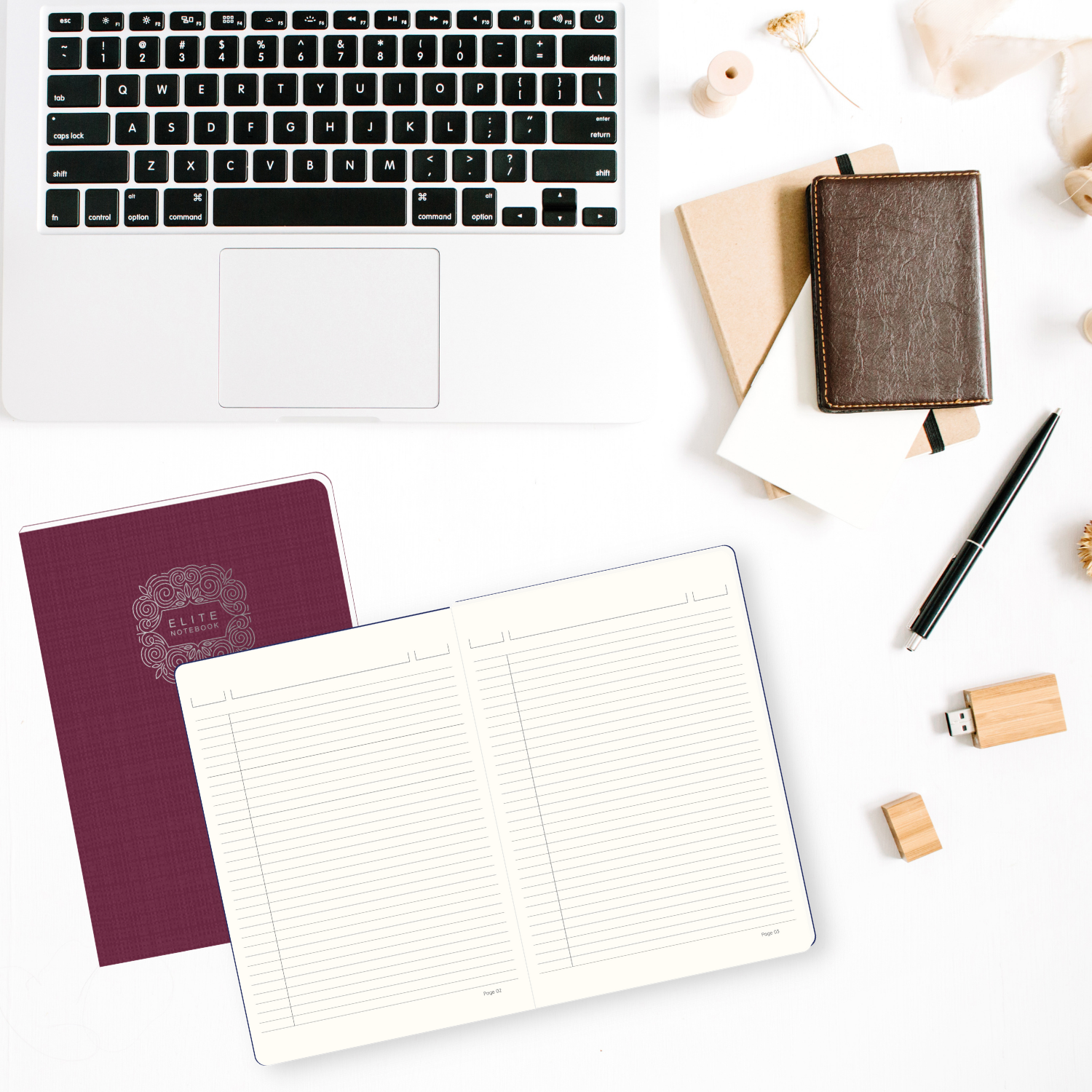 Pragya Elite Collection A5 Notebook (14.8 x 21 cm) | 120 Ruled Pages | Thread Sewn Journal with Textured Cover | Premium Notebook for Office & Personal Notes | Pack of 3