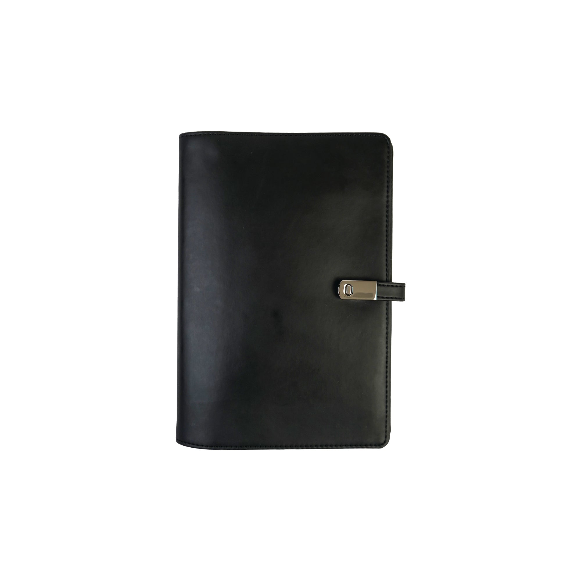 Pragya Elite Collection | A5 Notebook & Document Organizer – PU Leatherette Cover, Magnetic Closure, Card Slots & Note Pockets – Refillable Notepad for Business, Travel & Office Use