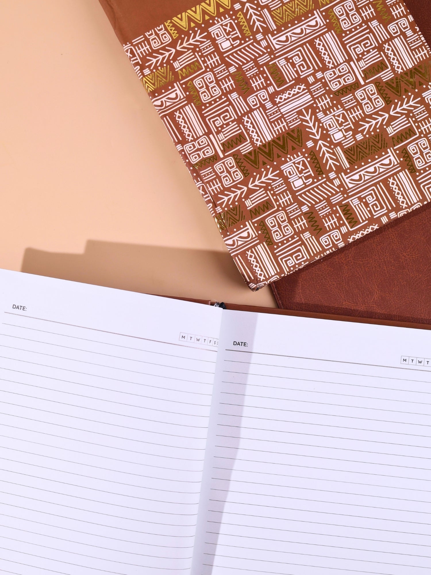 Mixed Art Series B5 Hardcover Notebook – 192 Pages | Single Ruled
