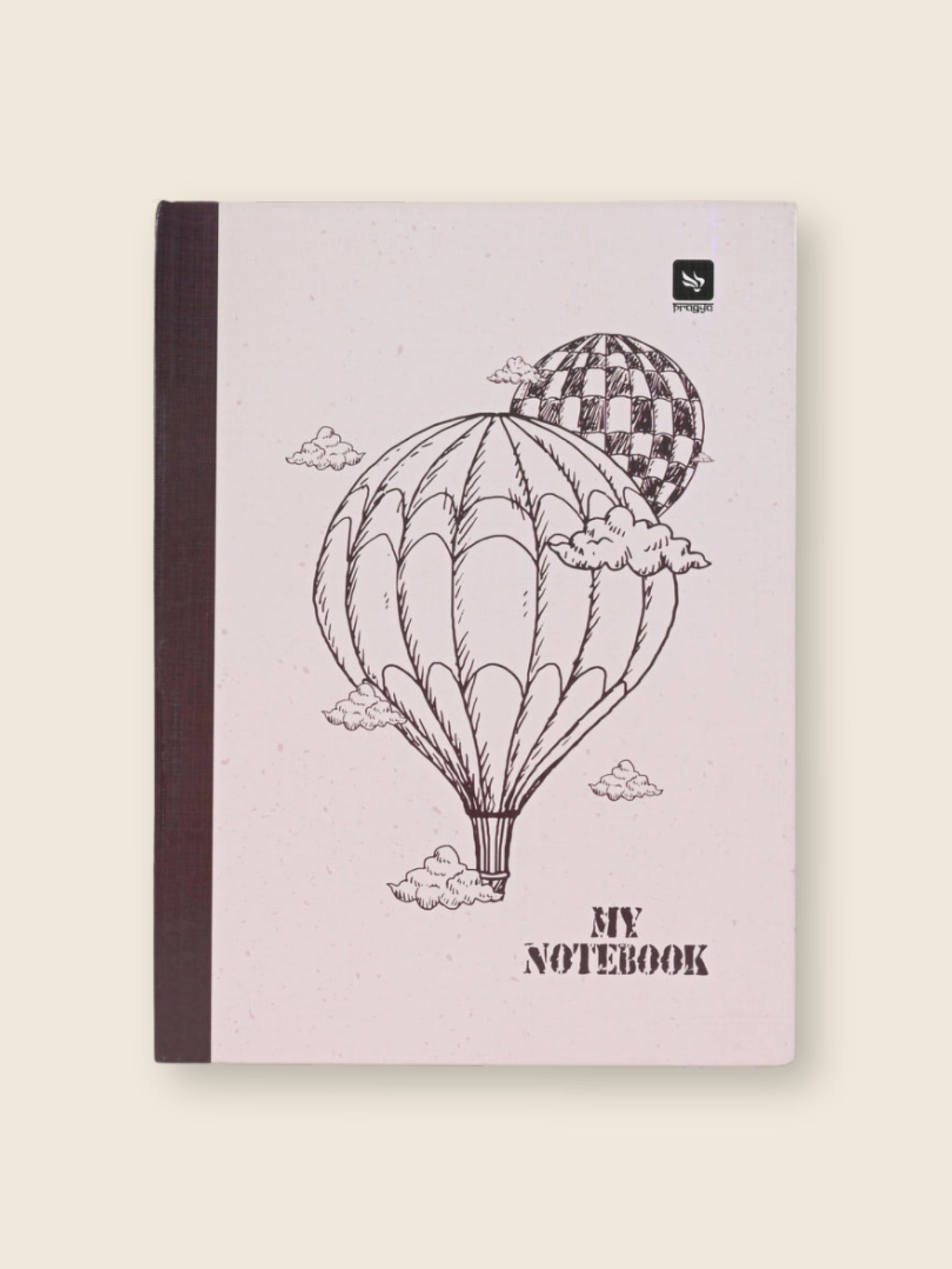 Personal B5 Notebook – Textured Cover | 120 Ruled Pages | Pack of 2