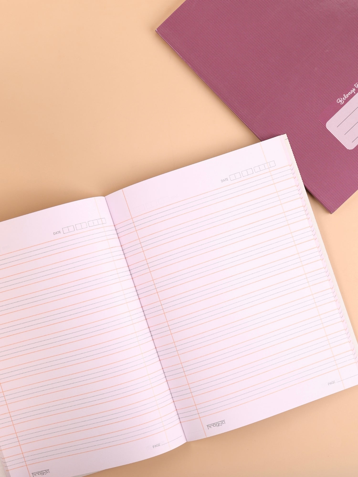 Luxe Series Notebook | Hard Cover | Thread Sewn | Pack of 4 | 172 Pages