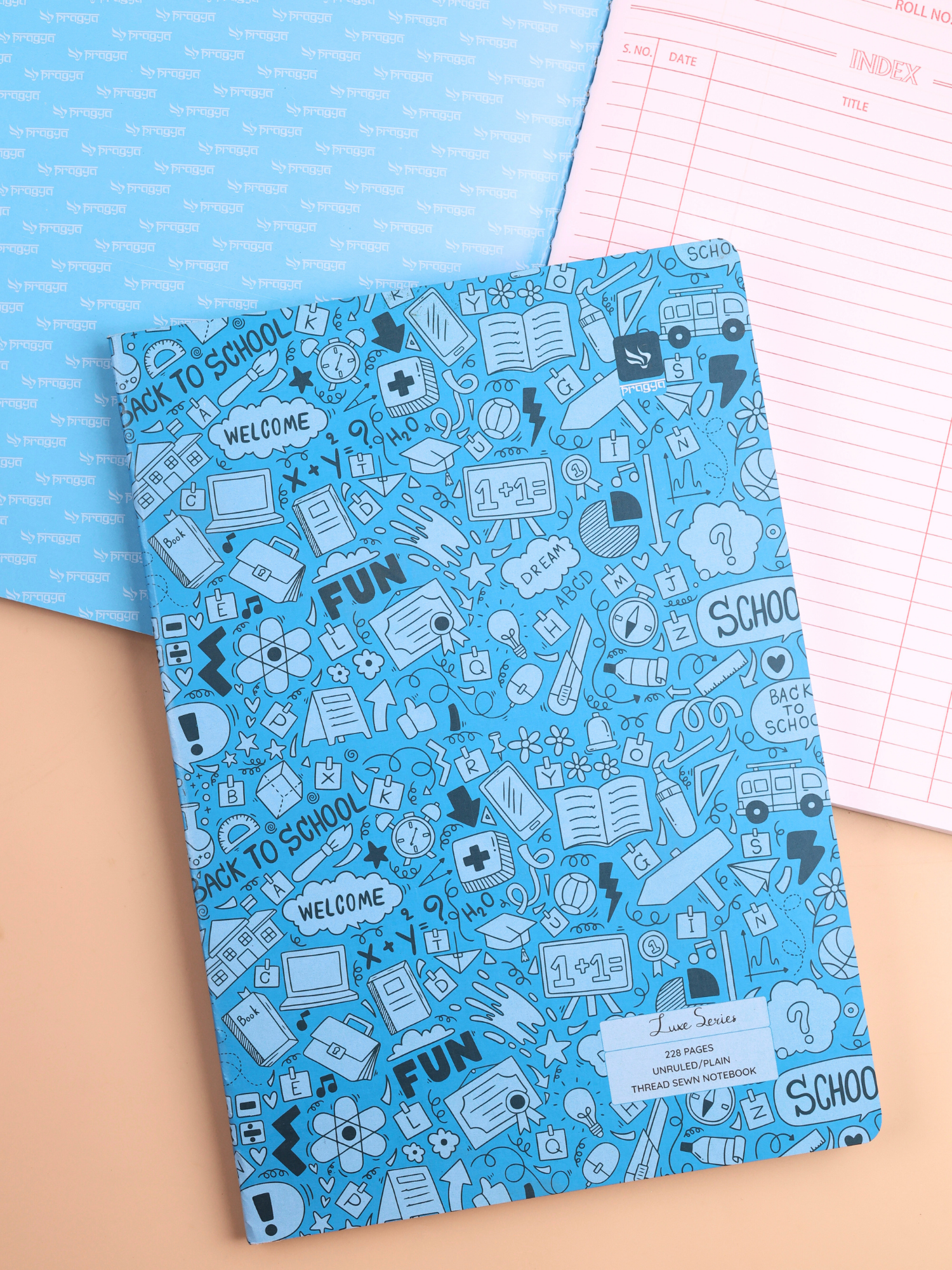 Luxe Series Notebook | A4 | High Quality Soft Cover | Pack of 2