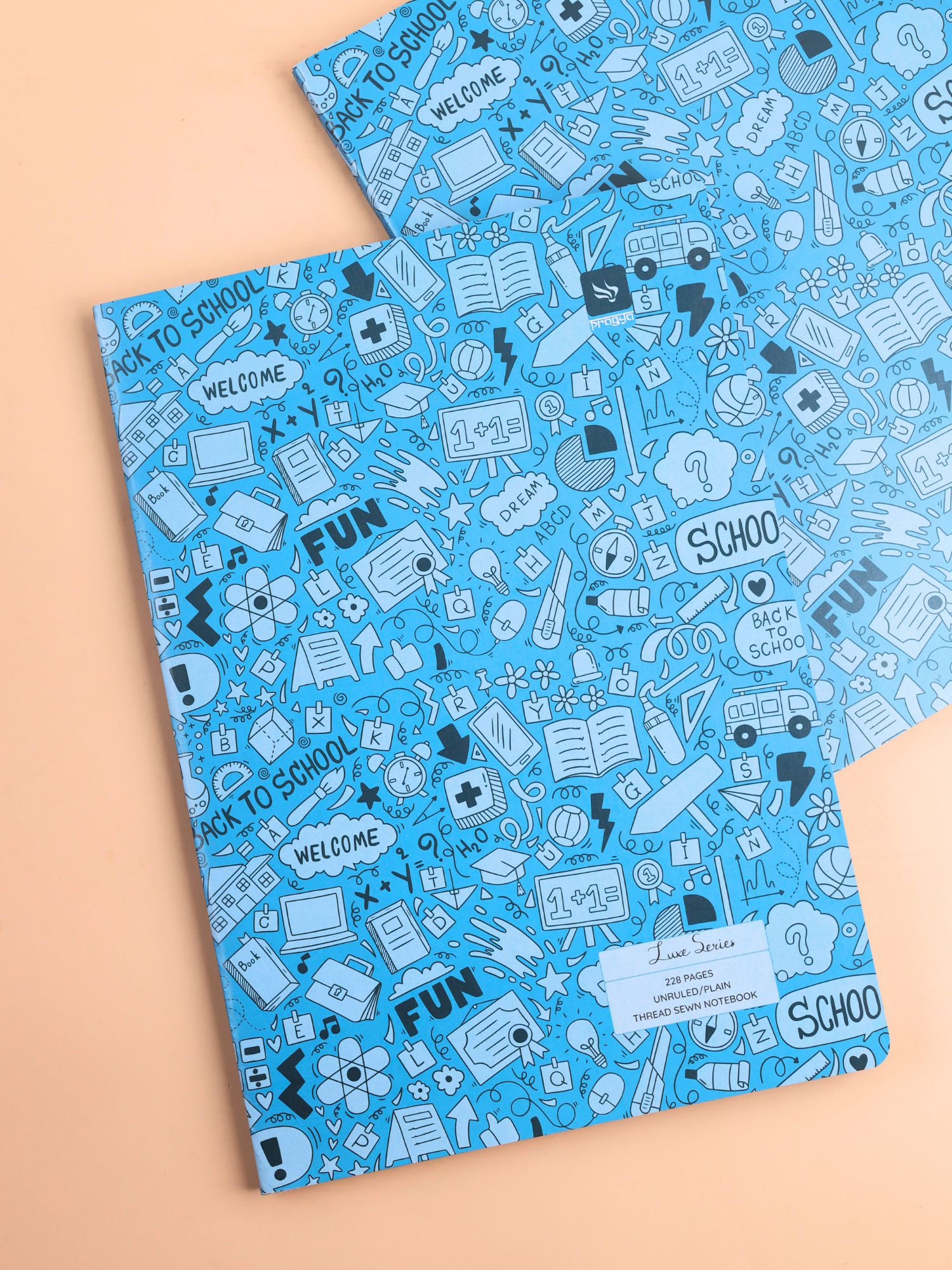 Luxe Series Notebook | A4 | High Quality Soft Cover | Pack of 2