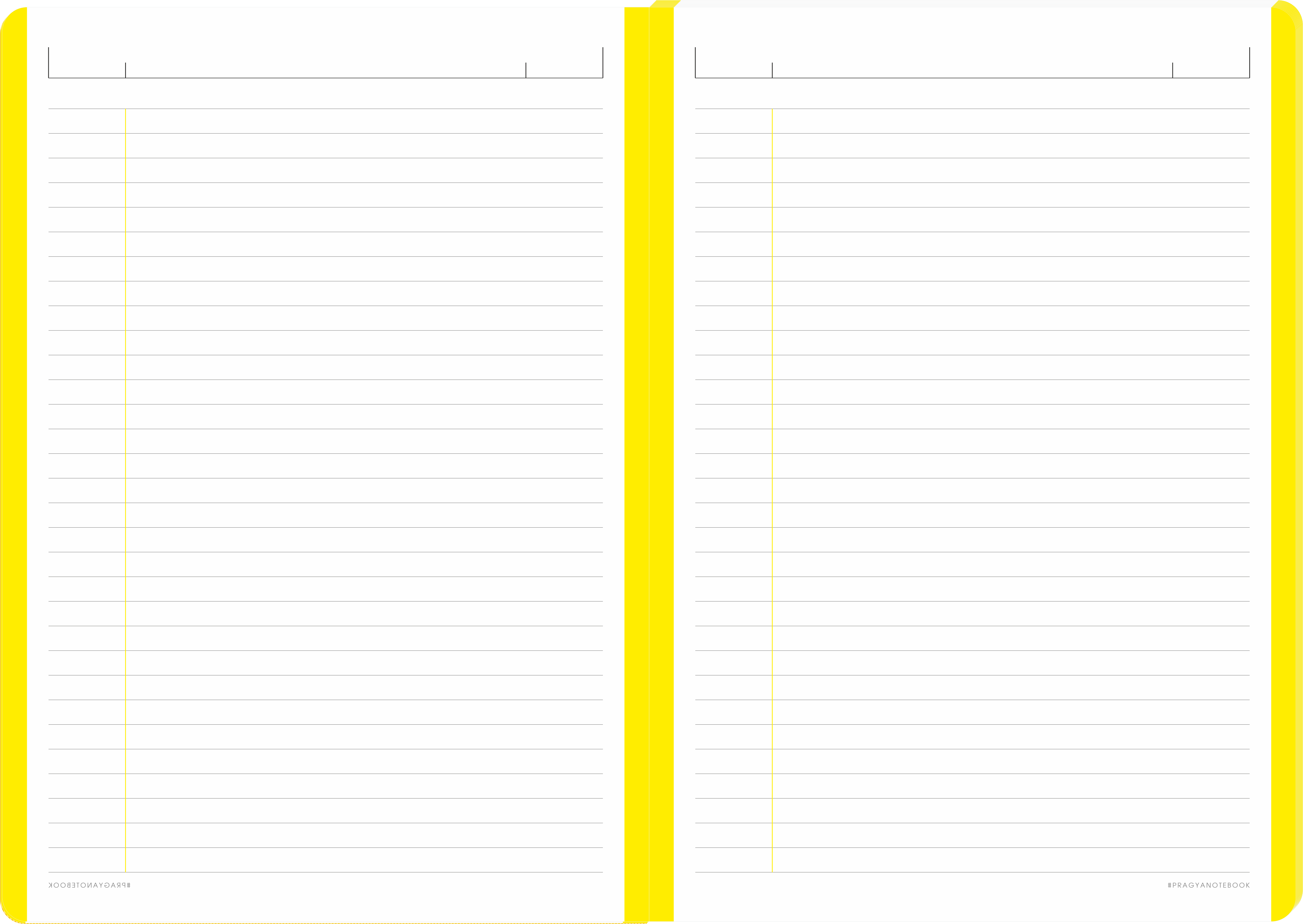 Pragya A4 (29.7x21 cm) Elite Collection Notebook – 160 Pages, Thread Sewn Binding, Hard Cover, Colour Coded – Premium Office & School Use | Pack of 2