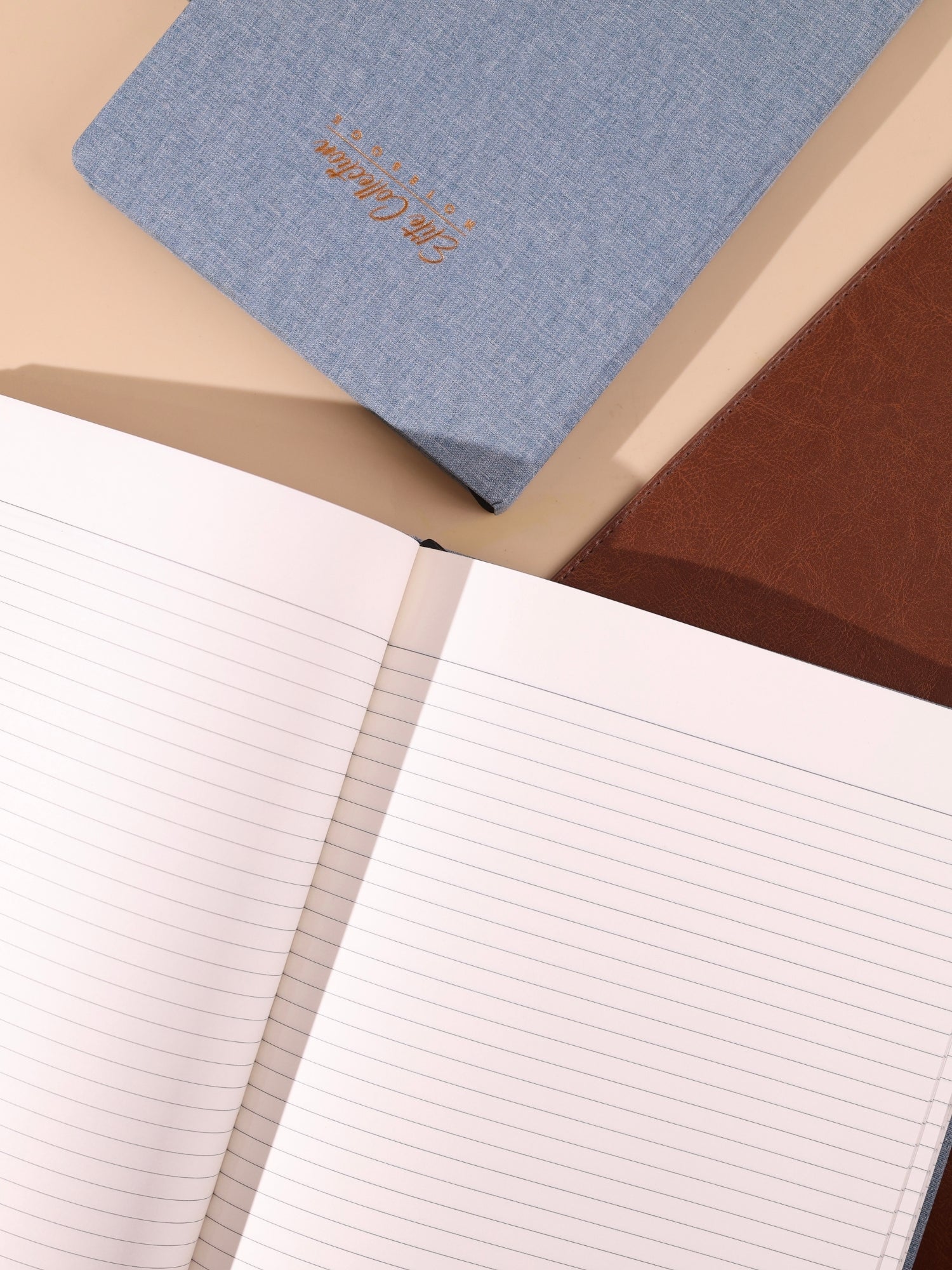 Classic Diary Notebook – Canvas Finish Hard Cover | 192 Pages | 80 GSM Natural Shade Paper | Ruled / Unruled