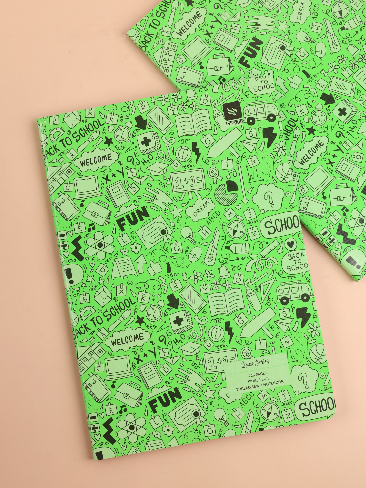 Luxe Series Notebook | A4 | High Quality Soft Cover | Pack of 2