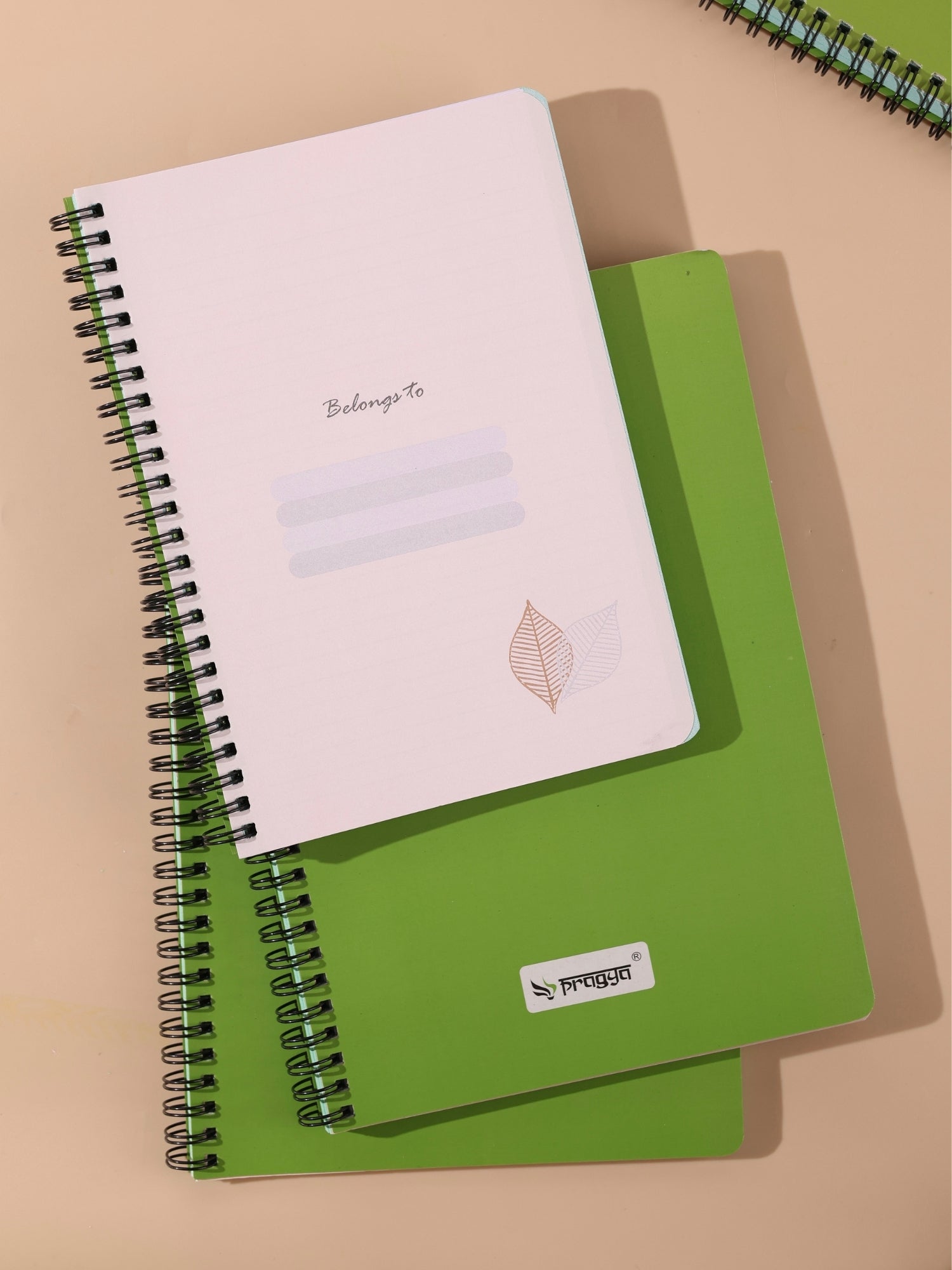 Elite Collection A5 Wire O Notebook – 160 Pages | Ruled or Plain | Pack of 4