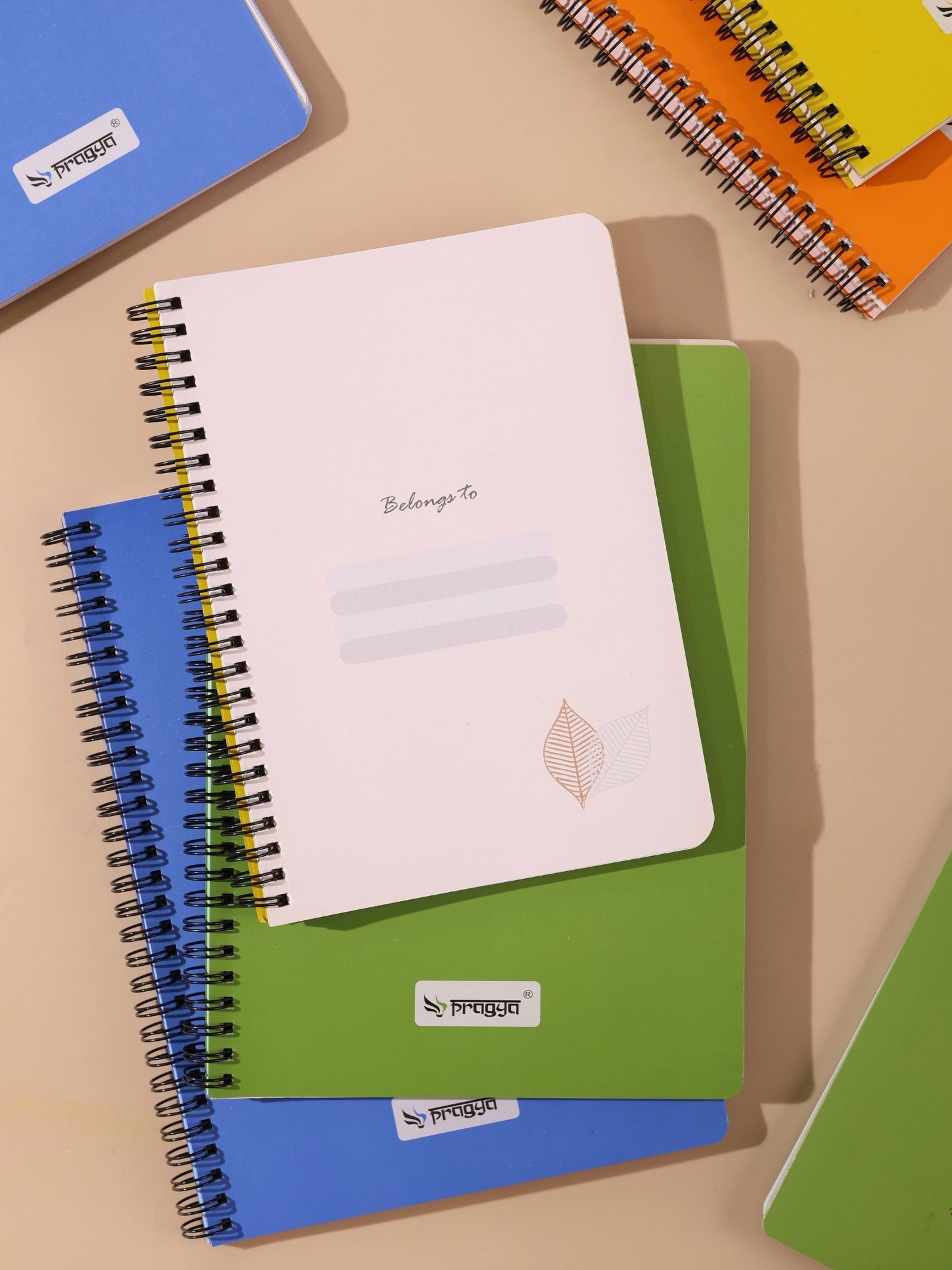 Solid Wire O Notebook – A5 | Ruled or Plain | 160 Pages