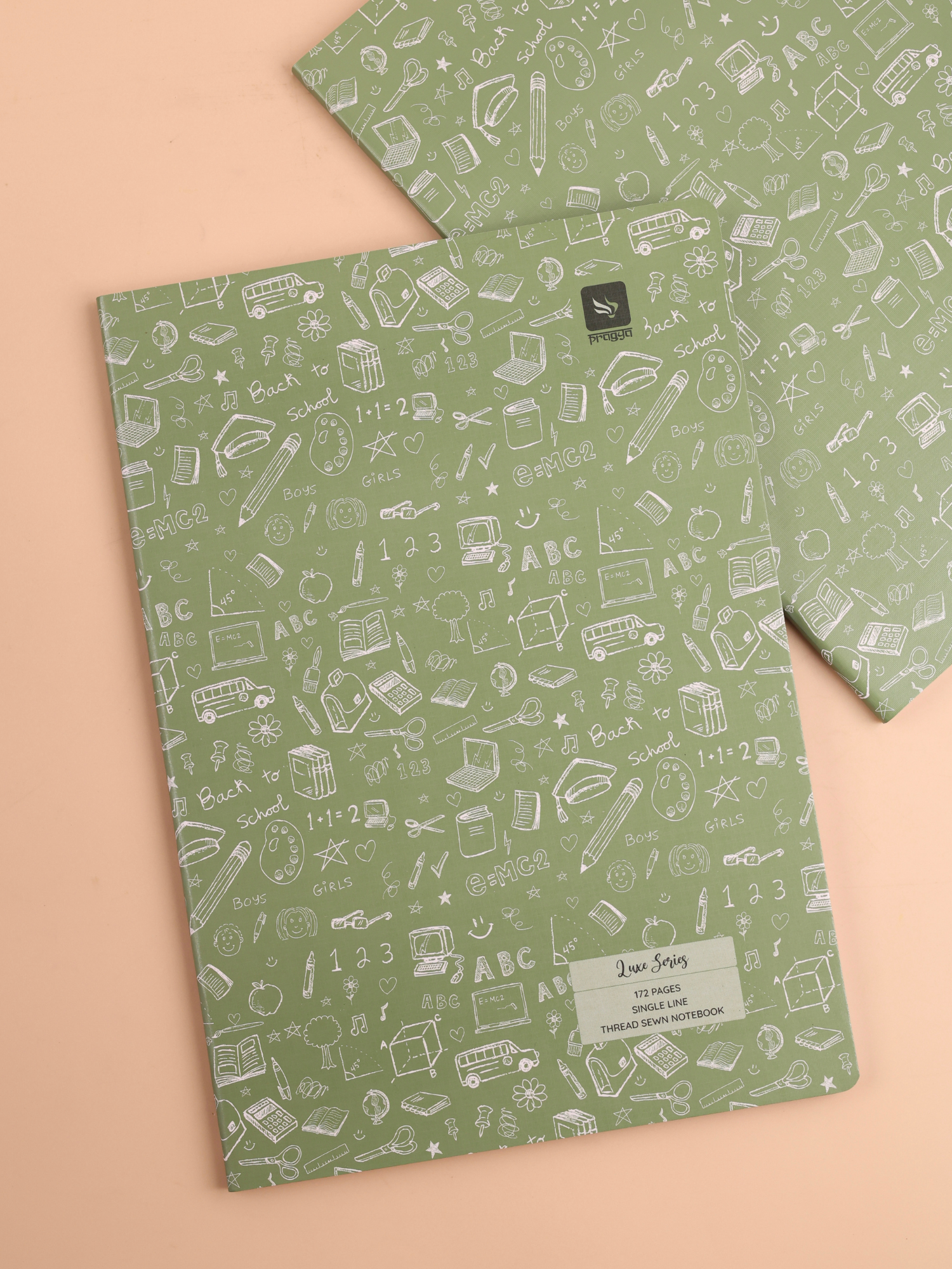 Luxe Series Notebook | A4 | High Quality Soft Cover | Pack of 2