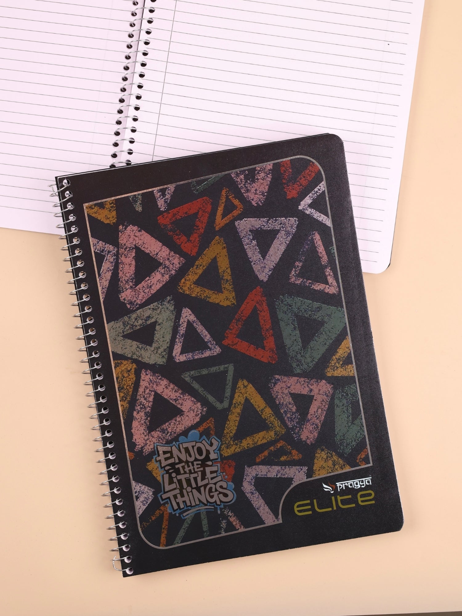 Spiral Notebook | A4 | Special Effect Cover with Metallic Wire | Pack of 2