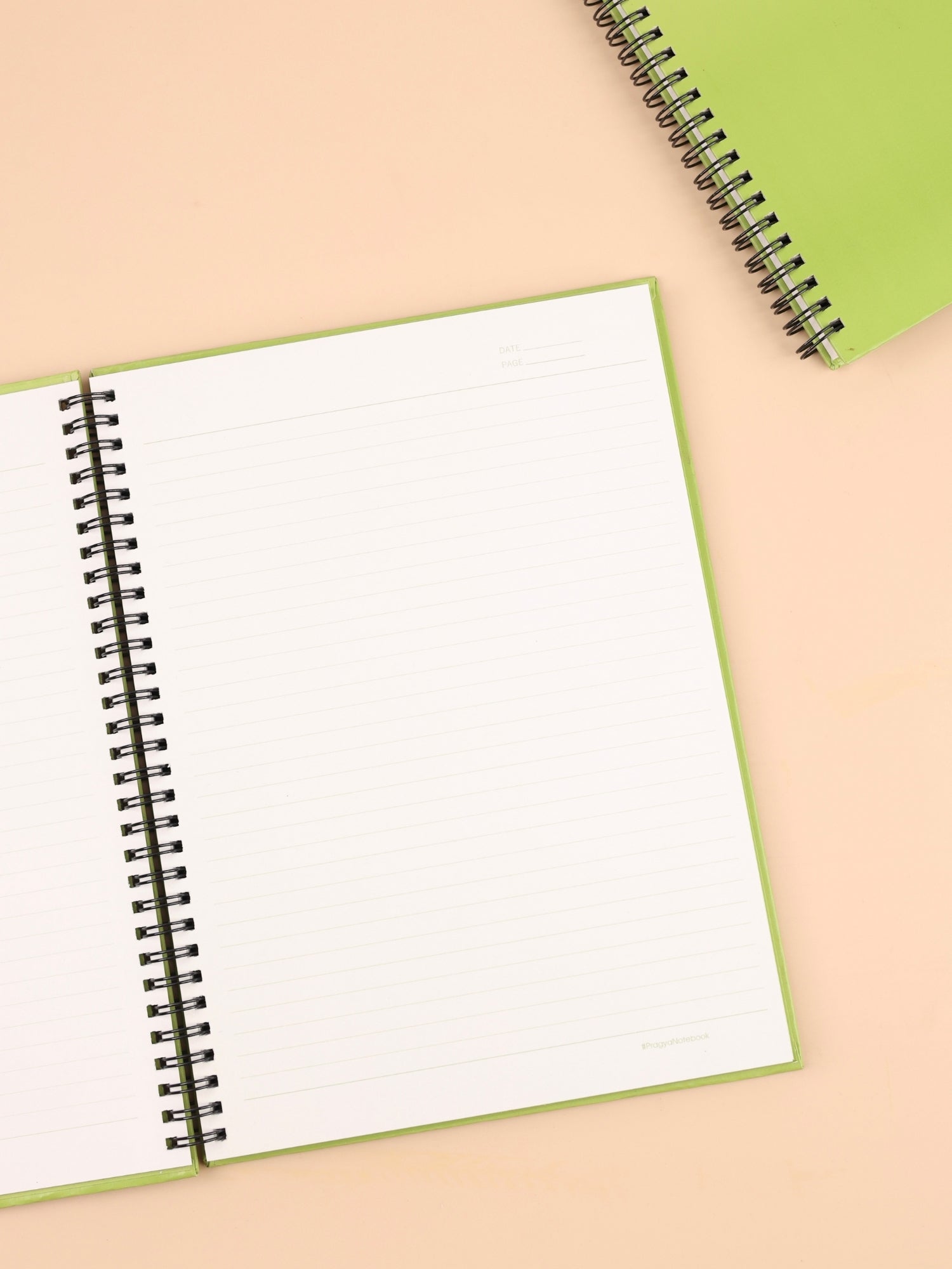 Lightweight Wire-O Notebook | Ruled / Plain | 160 Pages