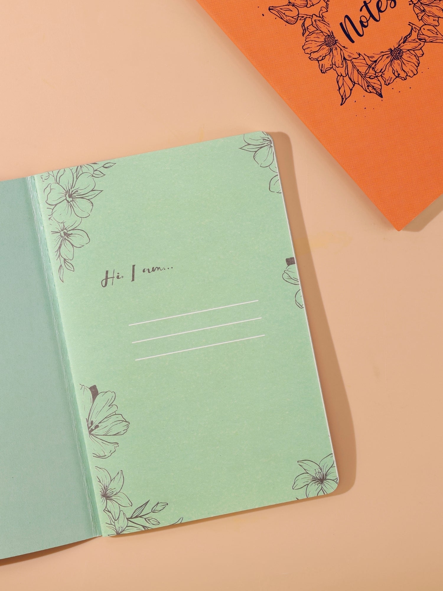 Elite Journal A5 Notebook | Velvet Hard Bound | Foiled Cover | 80 Pages | Ruled / Plain | Thread Sewn Binding | Pack of 4