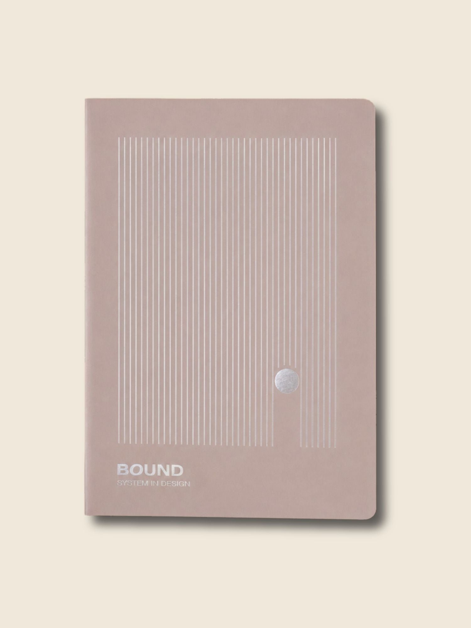 Bound Series Notebook | A4 | Soft Cover | 120 Pages | 80 GSM Natural Shade Paper | Beige