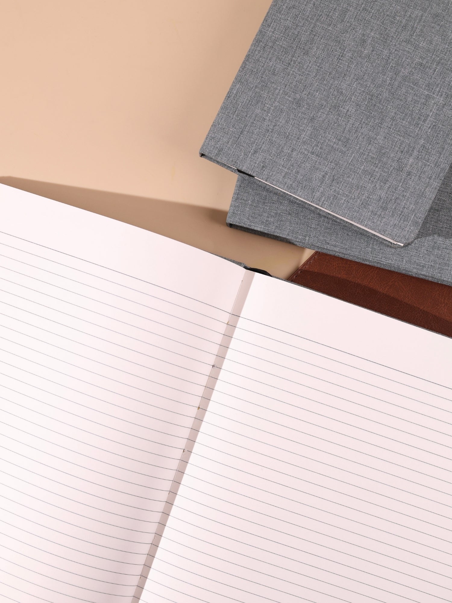 Classic Diary Notebook – Canvas Finish Hard Cover | 192 Pages | 80 GSM Natural Shade Paper | Ruled / Unruled