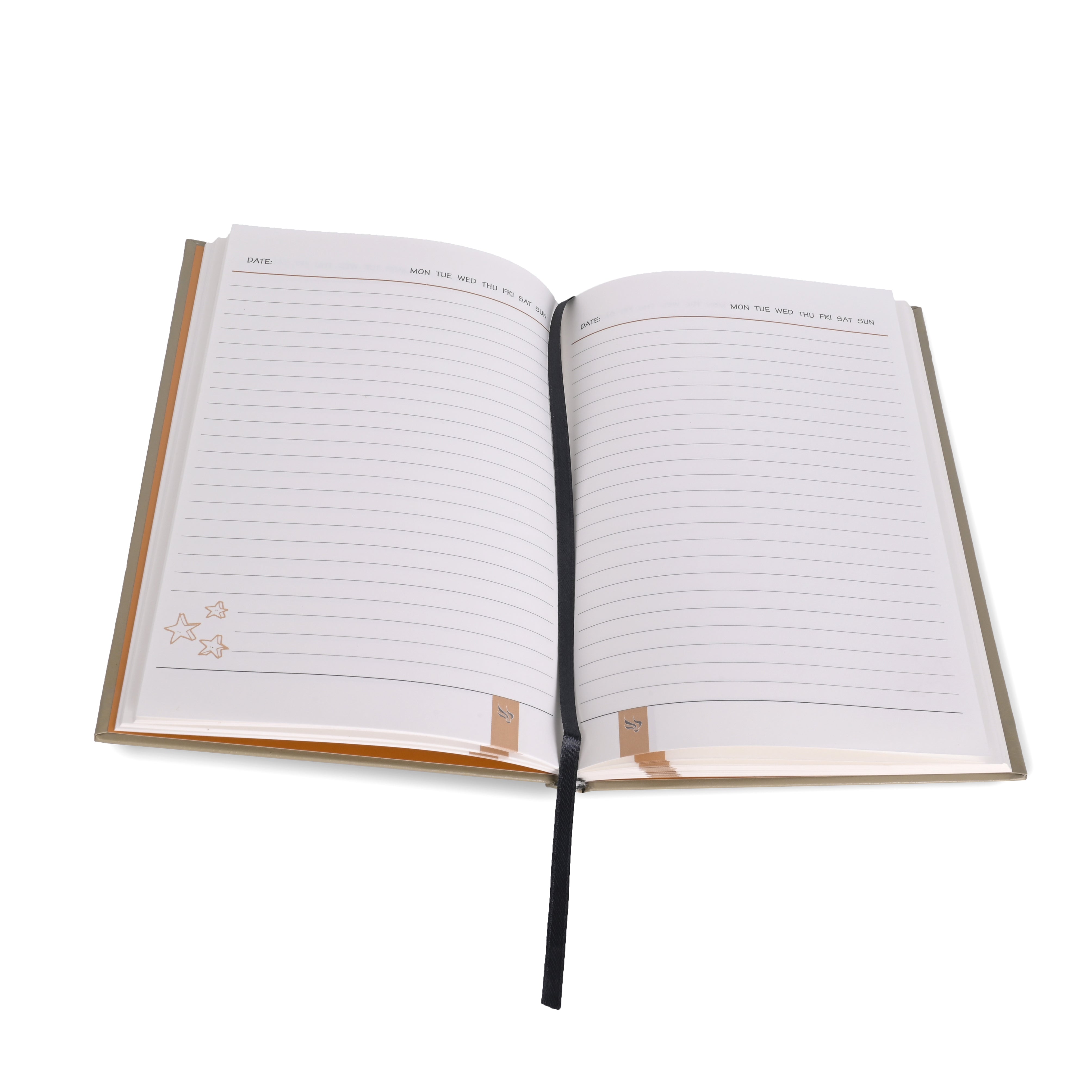 Pragya A5 Notebook (192 Pages) – Elite Hard Case Journal with PVC-Coated Durable Cover | Thread Sewn Binding | Perfect for Office, School, Sketching & Journaling