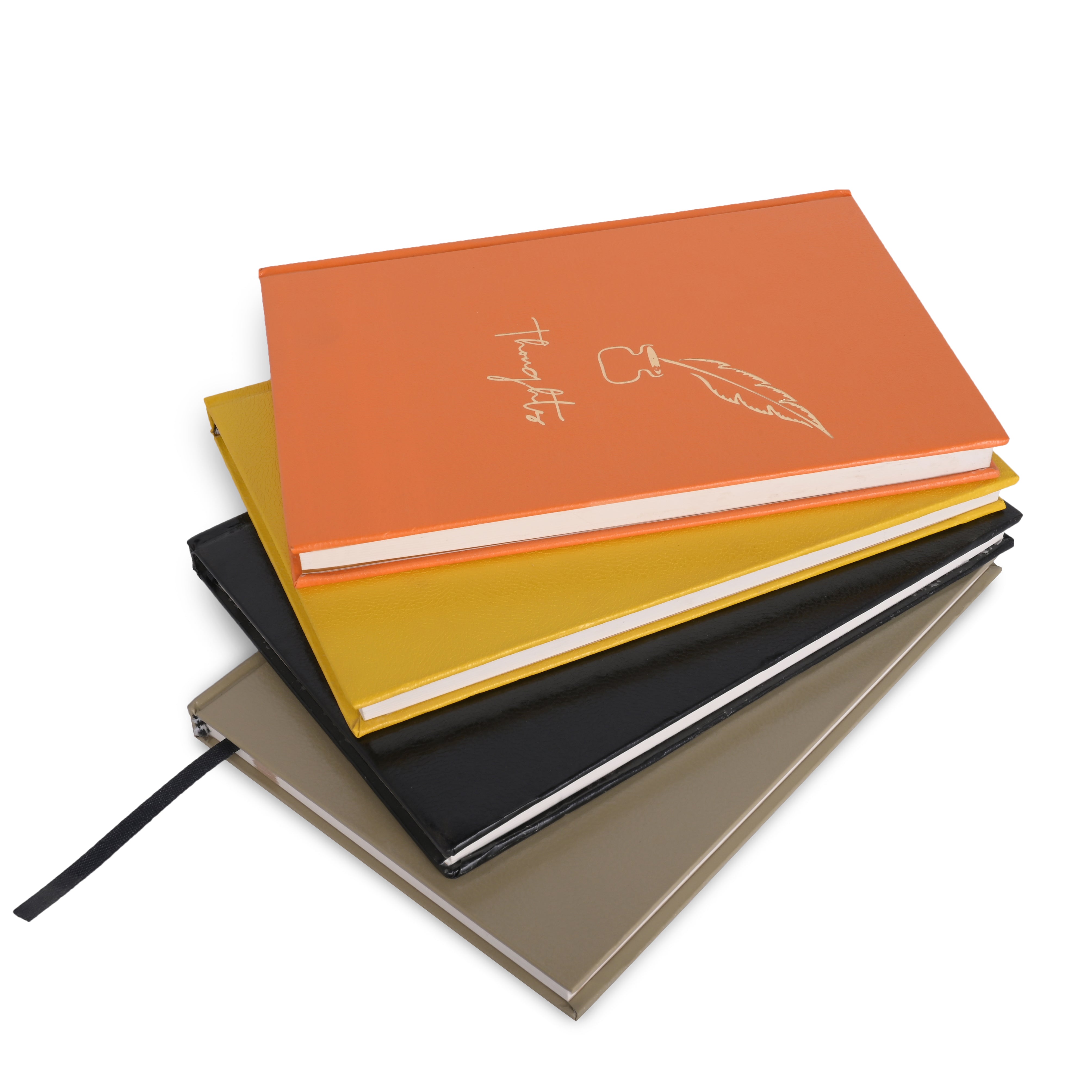 Pragya A5 Notebook (192 Pages) – Elite Hard Case Journal with PVC-Coated Durable Cover | Thread Sewn Binding | Perfect for Office, School, Sketching & Journaling