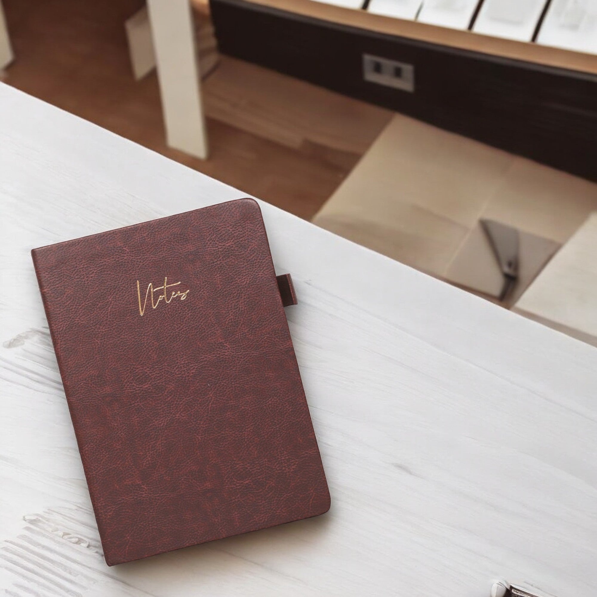 Pragya Elite Collection Hard Cover Notebook Journal | Leatherette Cover | 192 Pages | 80 GSM Natural Shade Paper