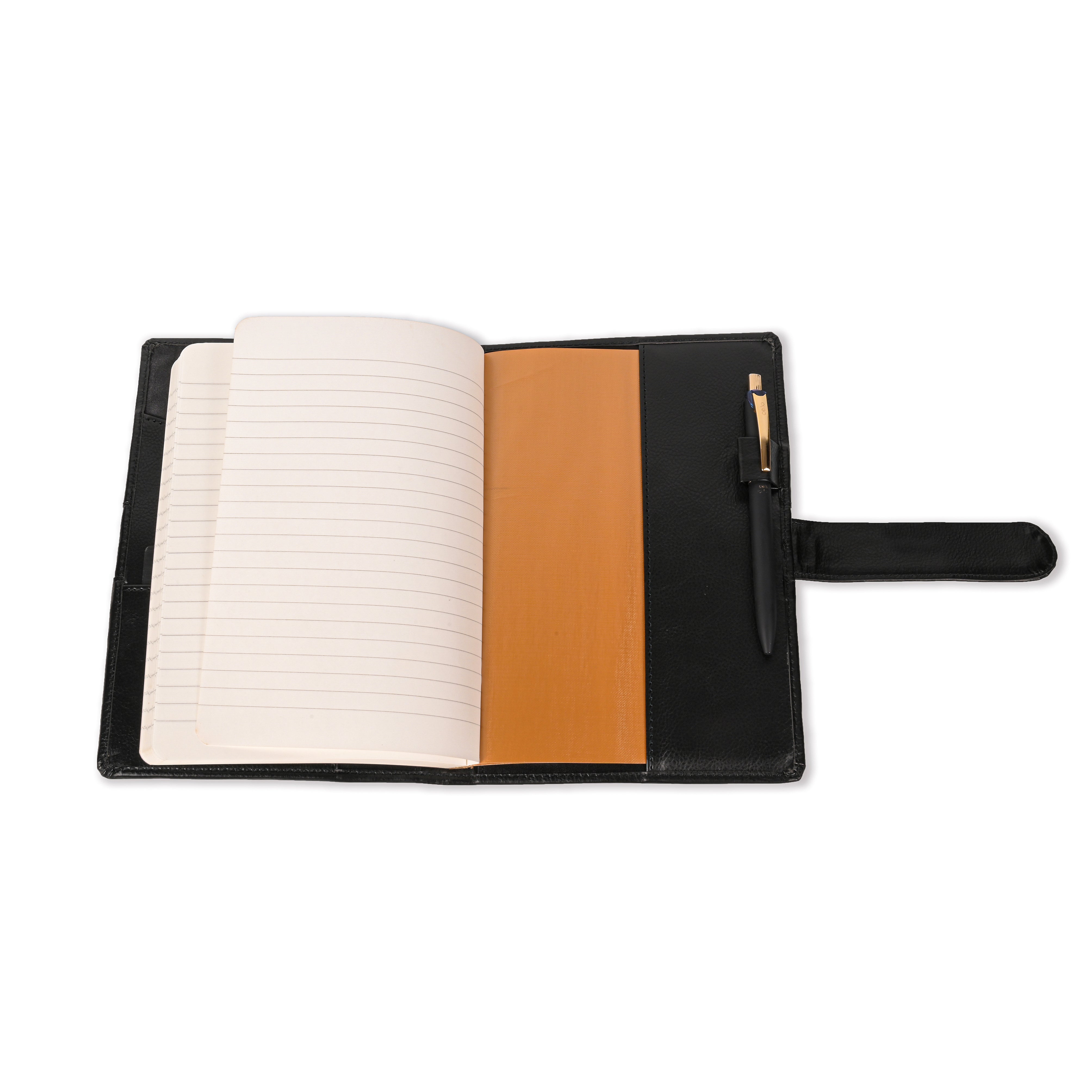 Pragya Elite Collection Premium Leatherette Organizer B5 (17.5 x 25 CM) | Refillable Executive Diary Notebook | Card & ID Slots, Pen Loop, Flap Closure | Professional Planner for Office & Corporate Use