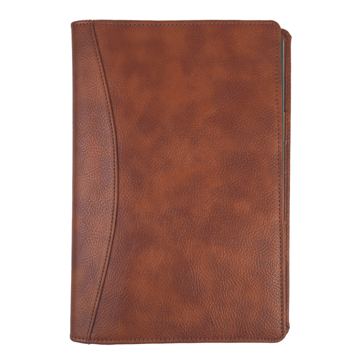 Elite Collection Soft Leatherette Organizer – B5 Size | Refillable Notepad | Multi Pocket