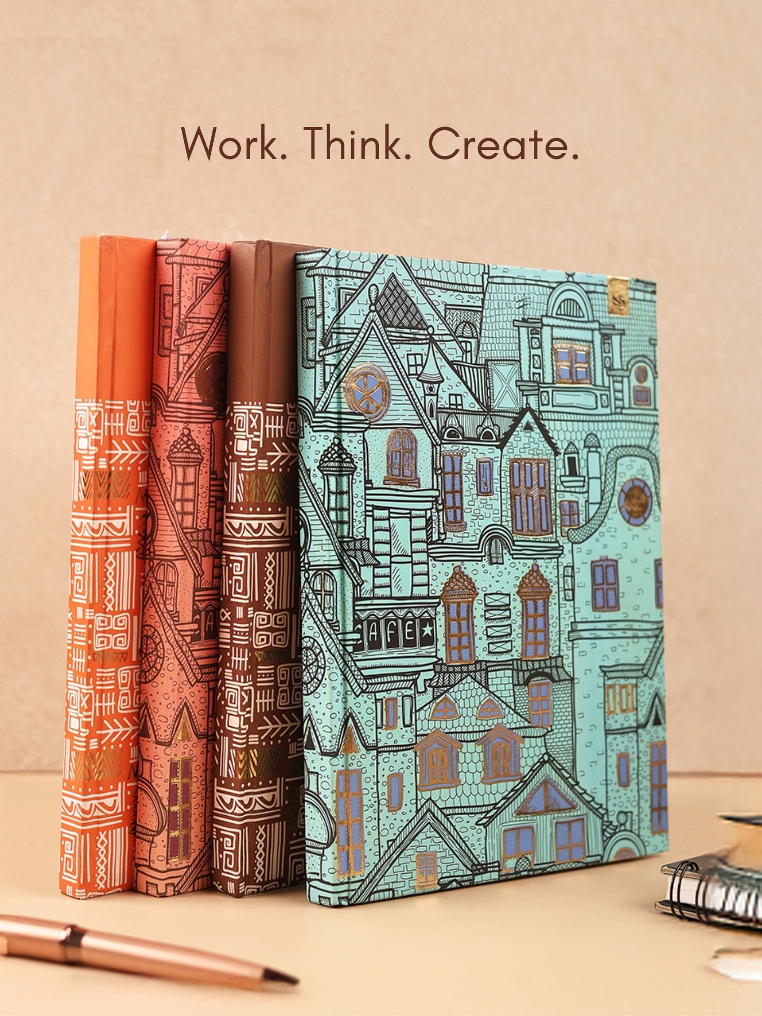 Urban Series Journal Notebook | B5 | Hard Bound | 192 Ruled Pages