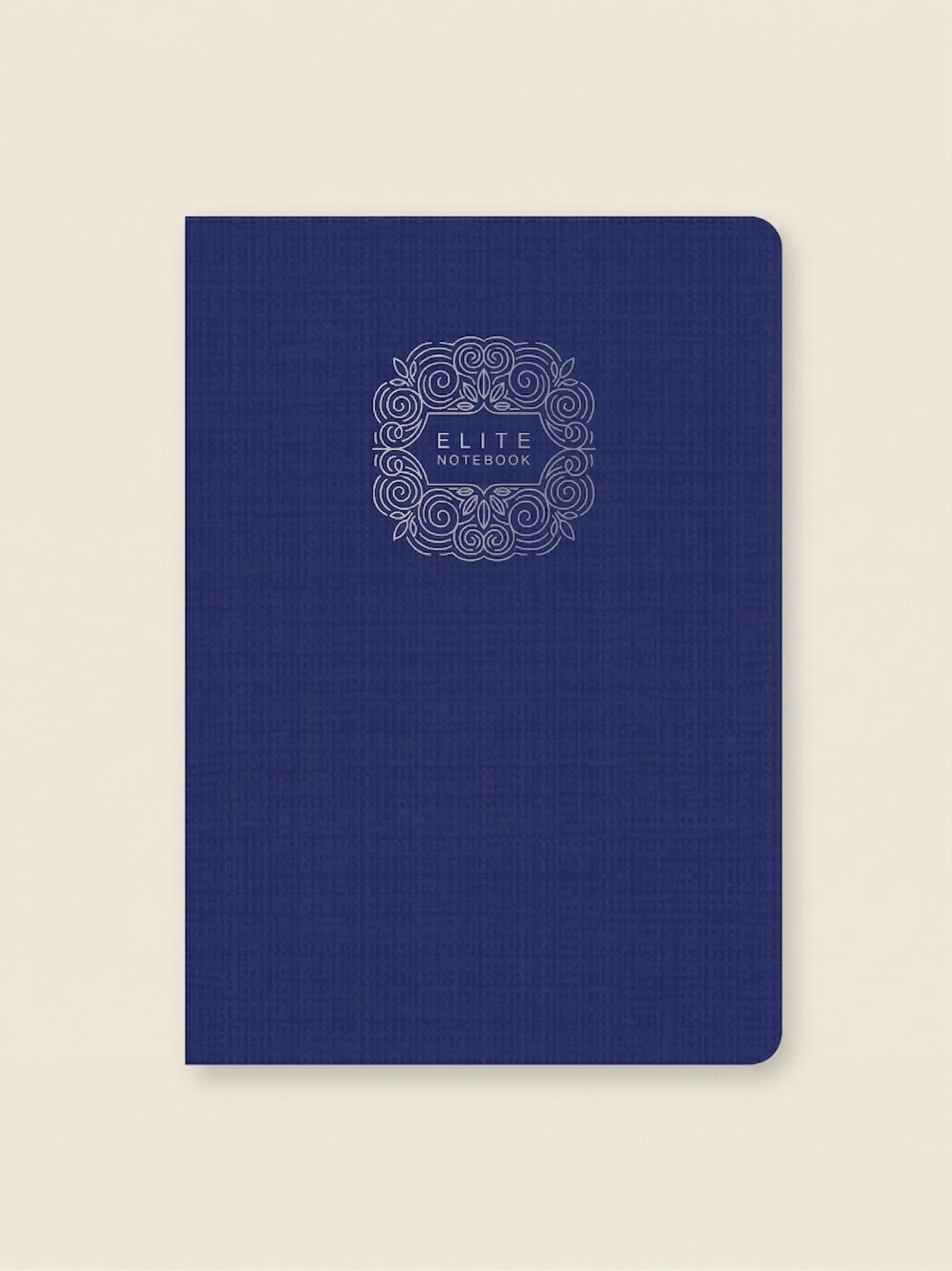 Textured Notebook | Thread Sewn | 120 Numbered Ruled Pages