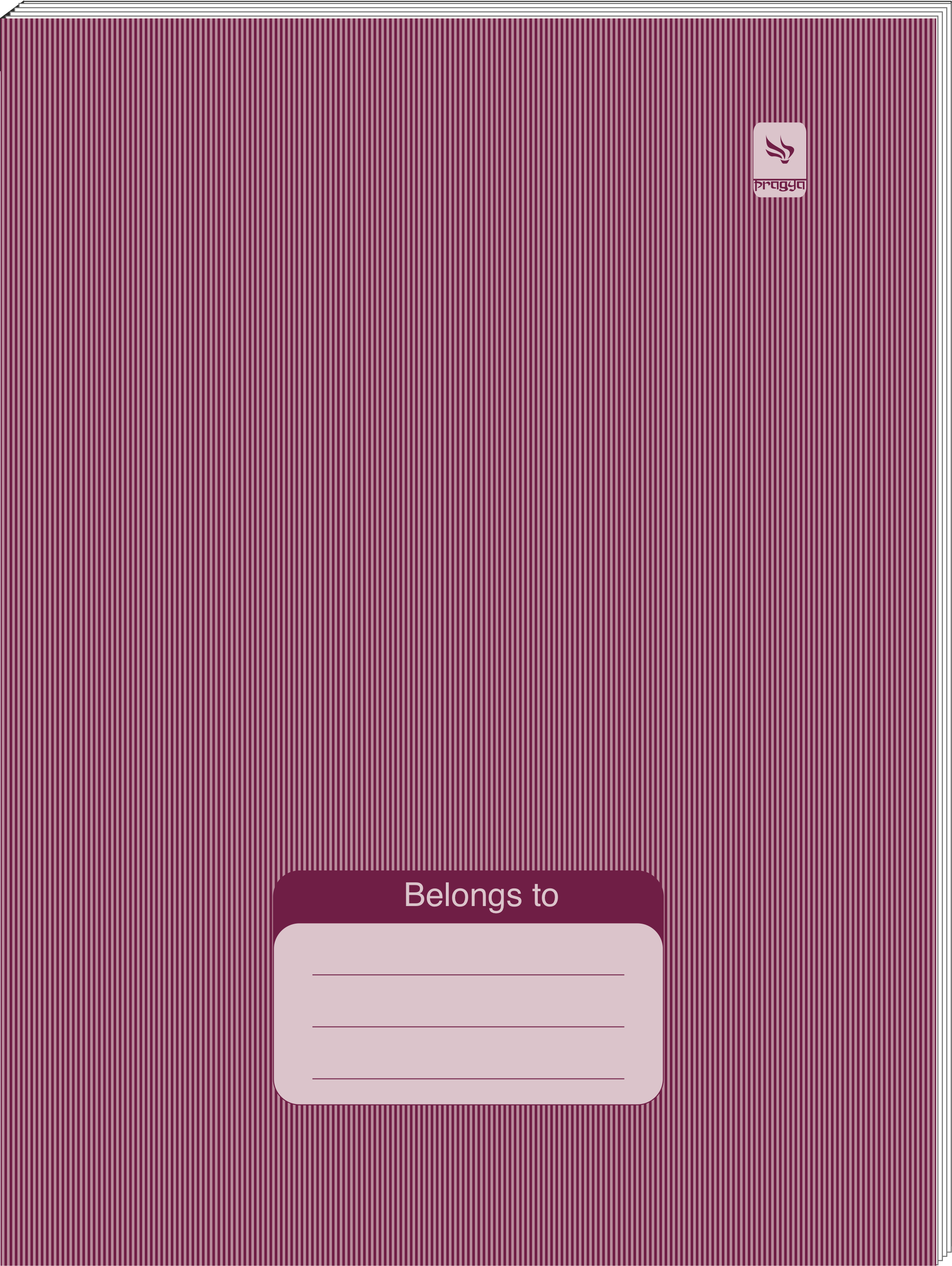 Pragya Luxe Series Notebook – 24cm x 18cm, 172 Pages, Thread Sewn Binding, Hard Cover – Notebook for School & Office Use | Pack of 4