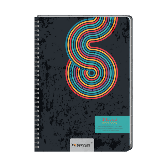 5 subject notebook ruled