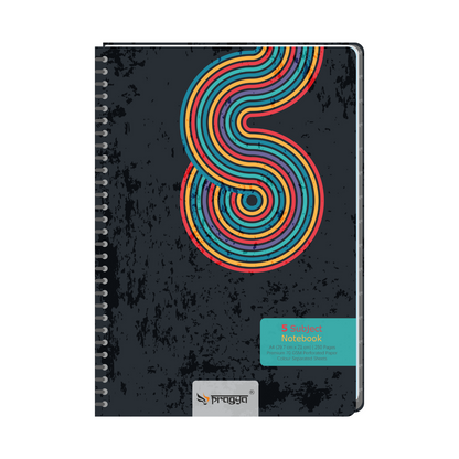 5 subject notebook ruled