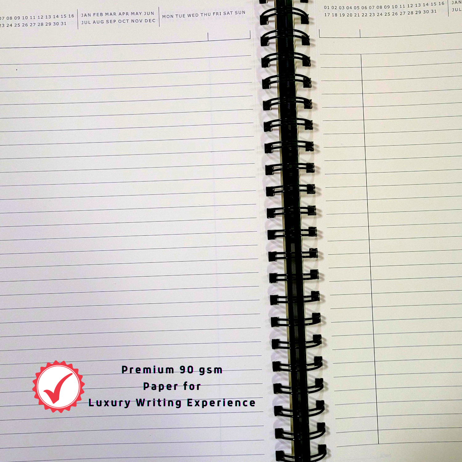 black and brown journal notebook