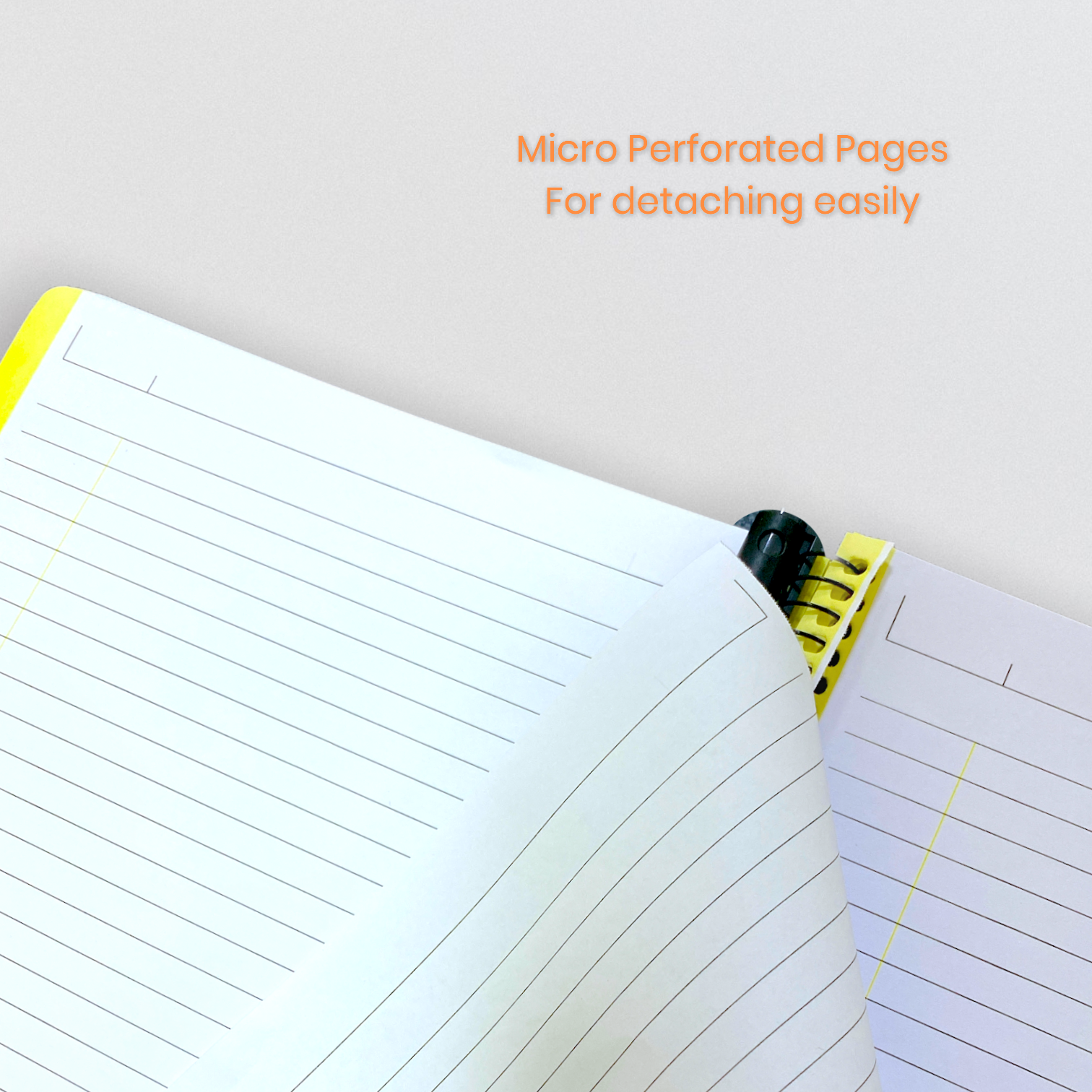 Pragya 1-Subject A4 Notebook – 160 Pages, Single Ruled – Soft Cover, Wire-Bound Notebook for School, Office & Everyday Writing (Pack-6)